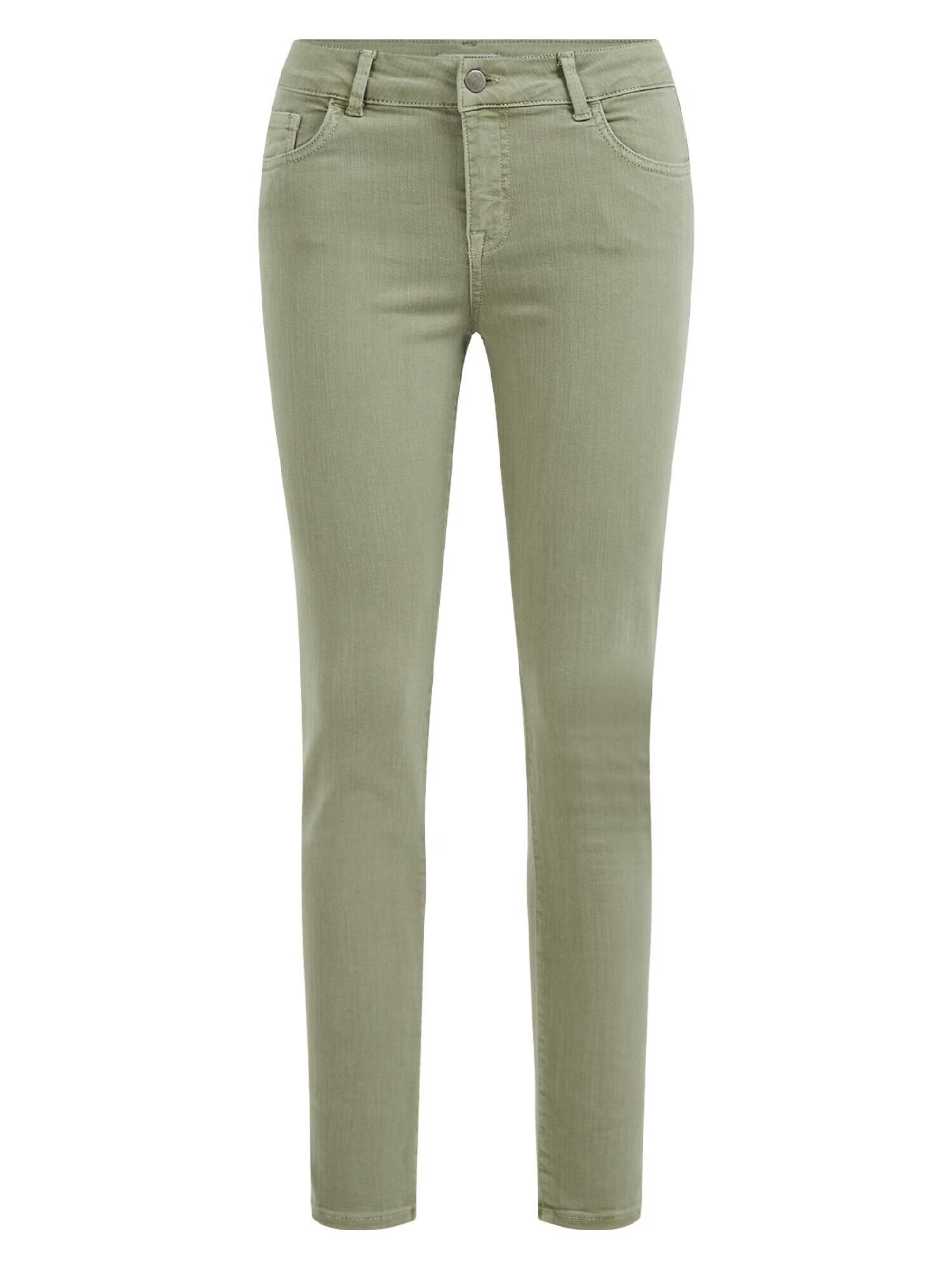 WE Fashion Jeans verde pastel - Pled.ro