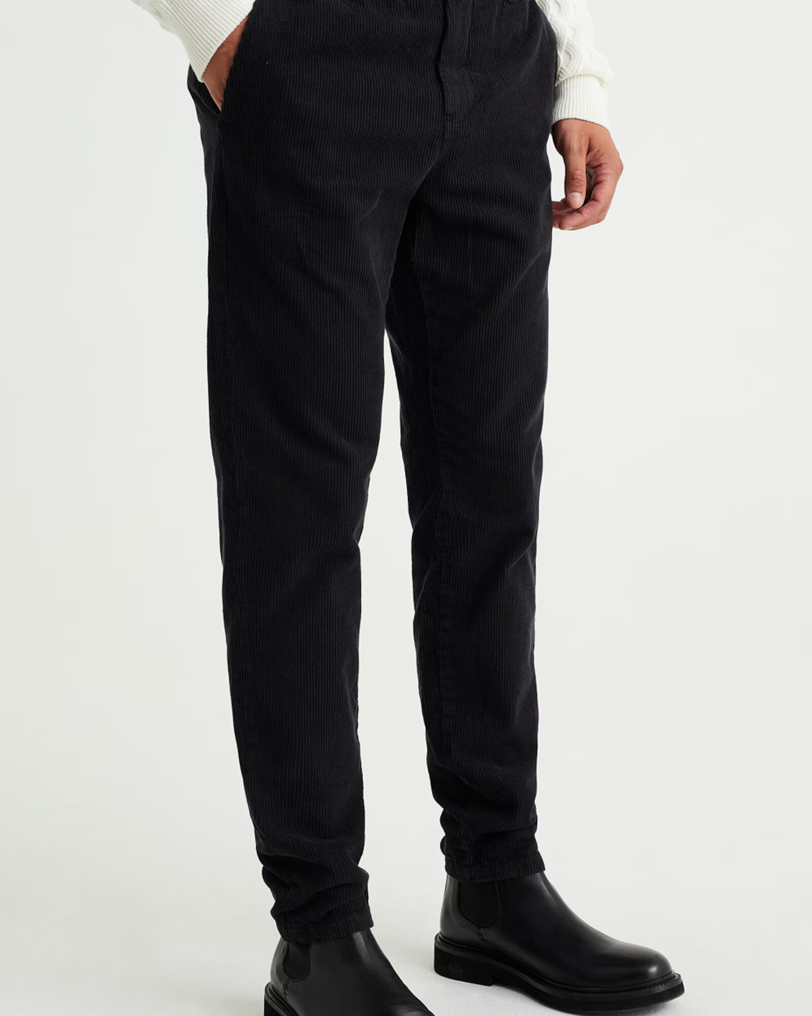 WE Fashion Pantaloni eleganți negru - Pled.ro