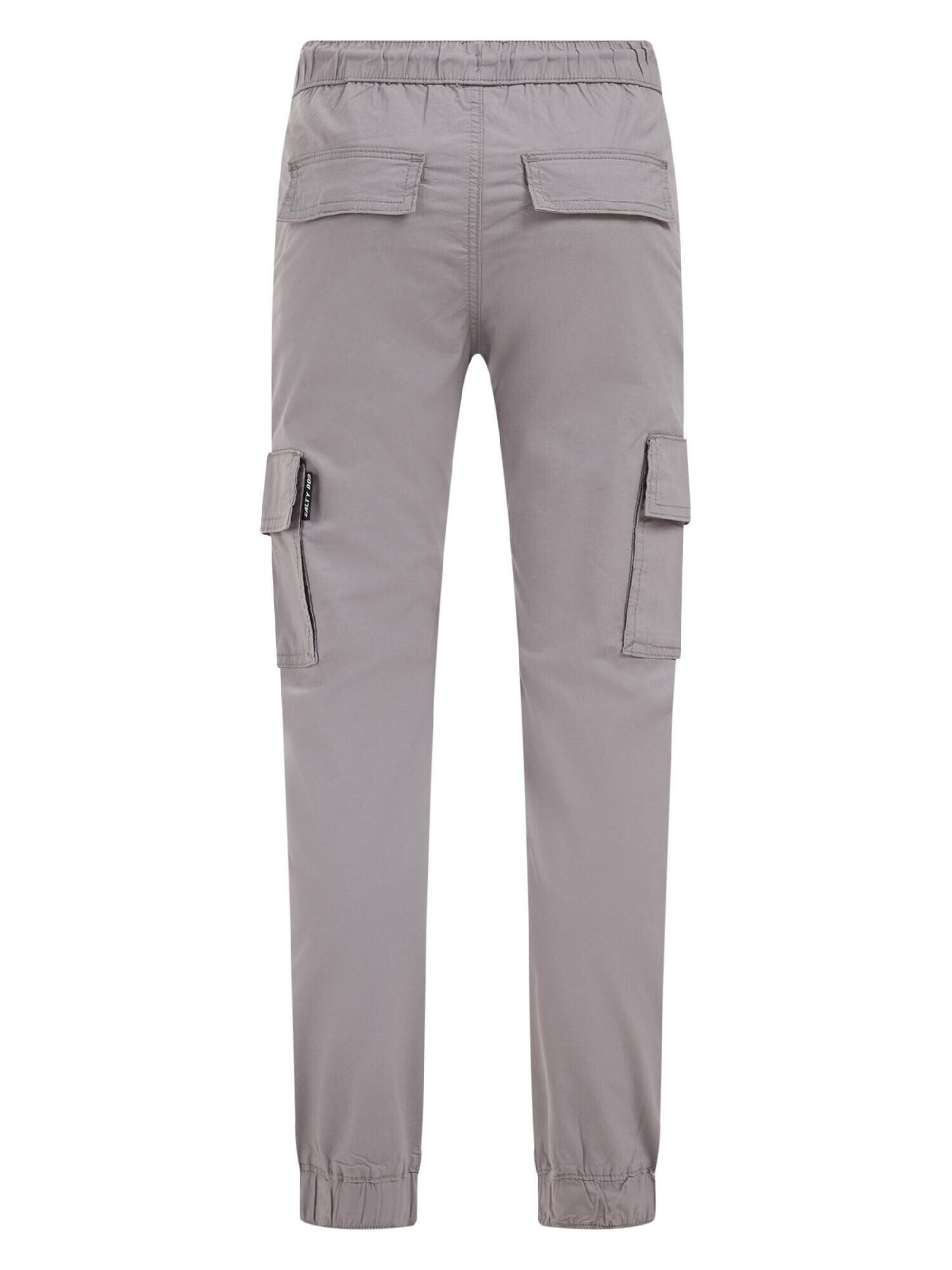 WE Fashion Pantaloni gri deschis - Pled.ro