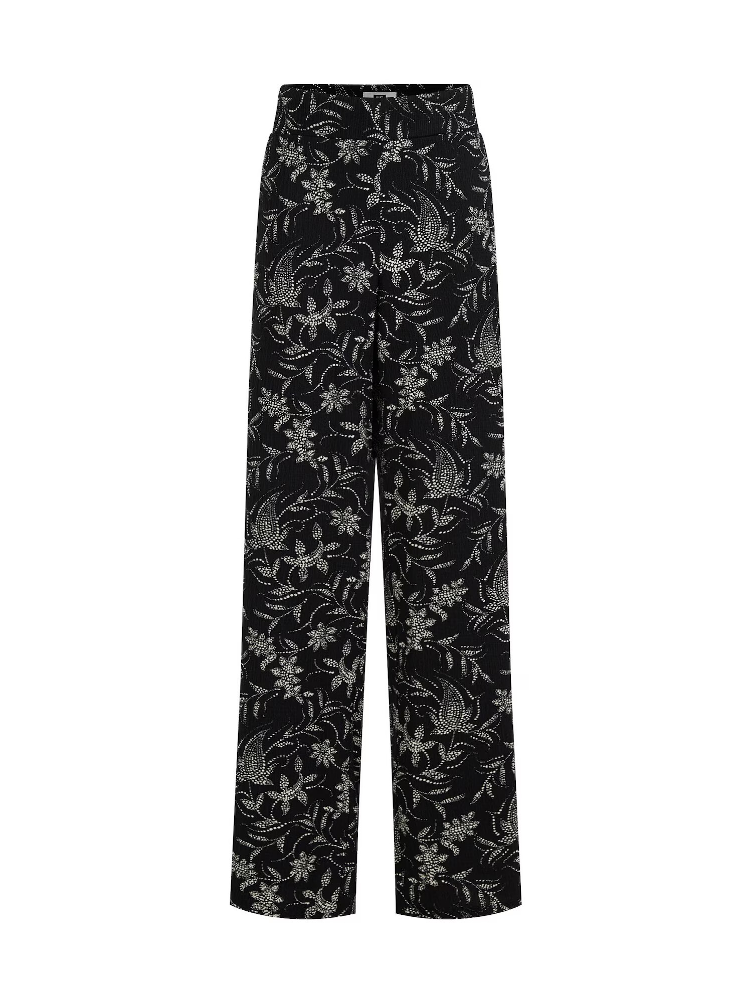 WE Fashion Pantaloni gri / negru - Pled.ro