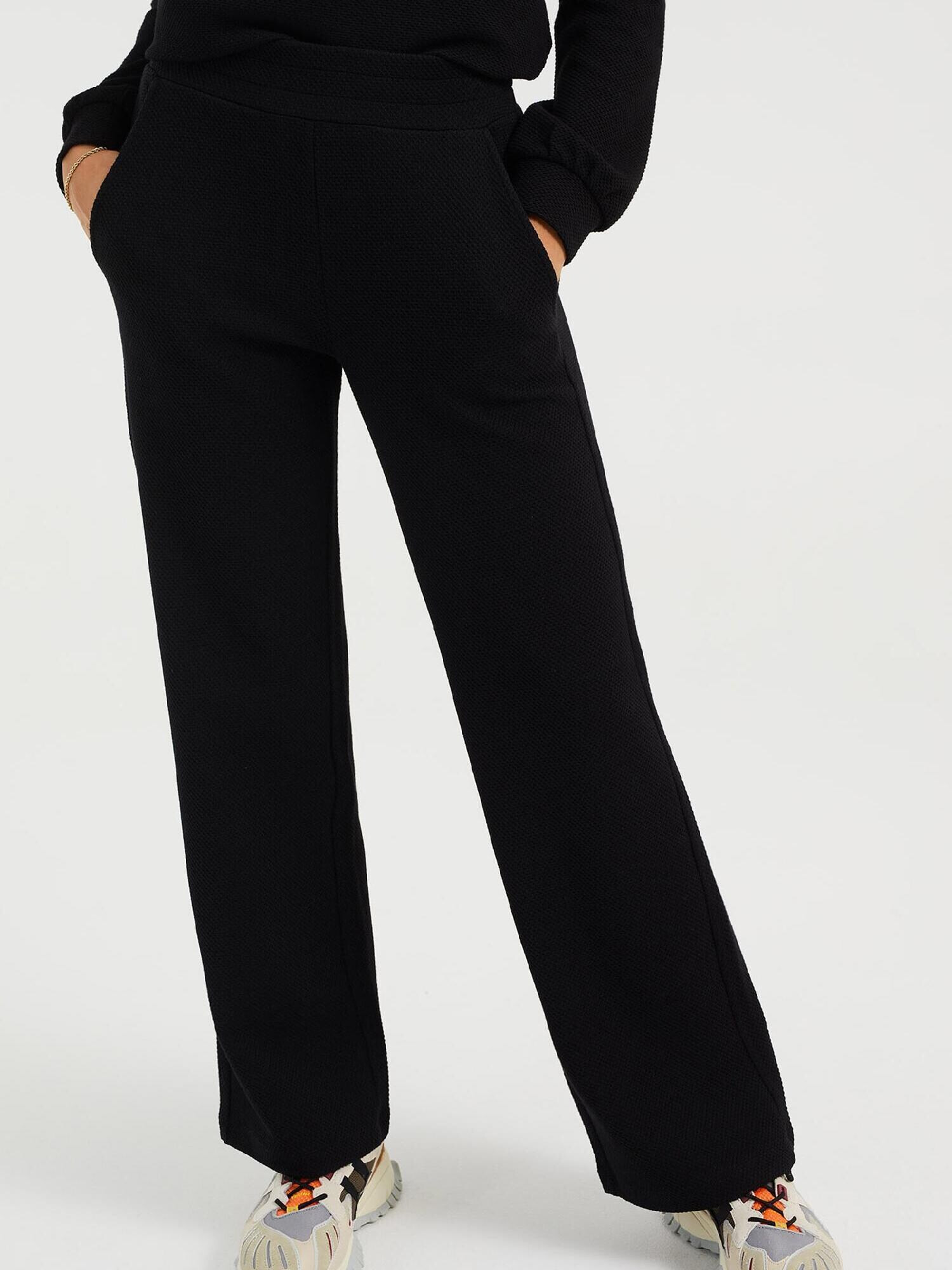 WE Fashion Pantaloni negru - Pled.ro