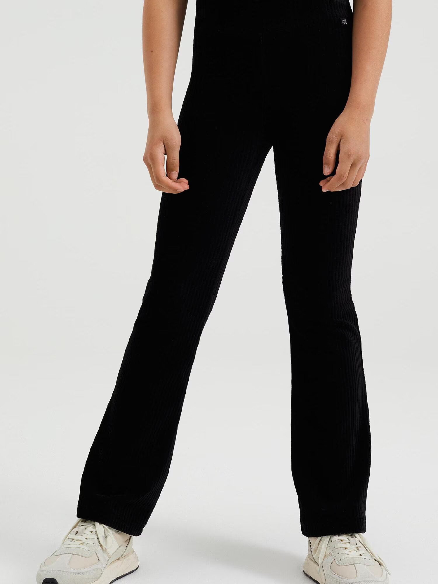 WE Fashion Pantaloni negru - Pled.ro