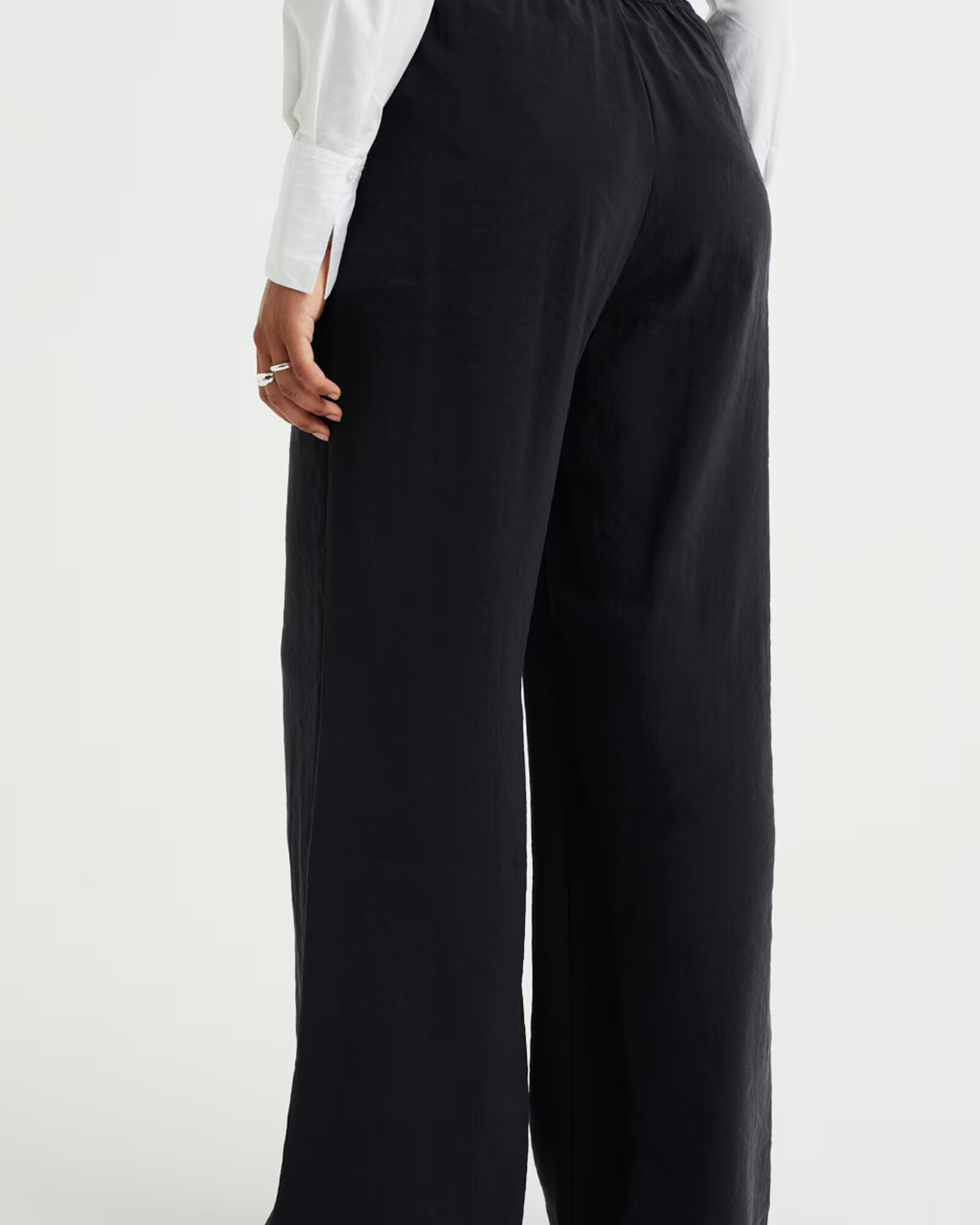 WE Fashion Pantaloni negru - Pled.ro