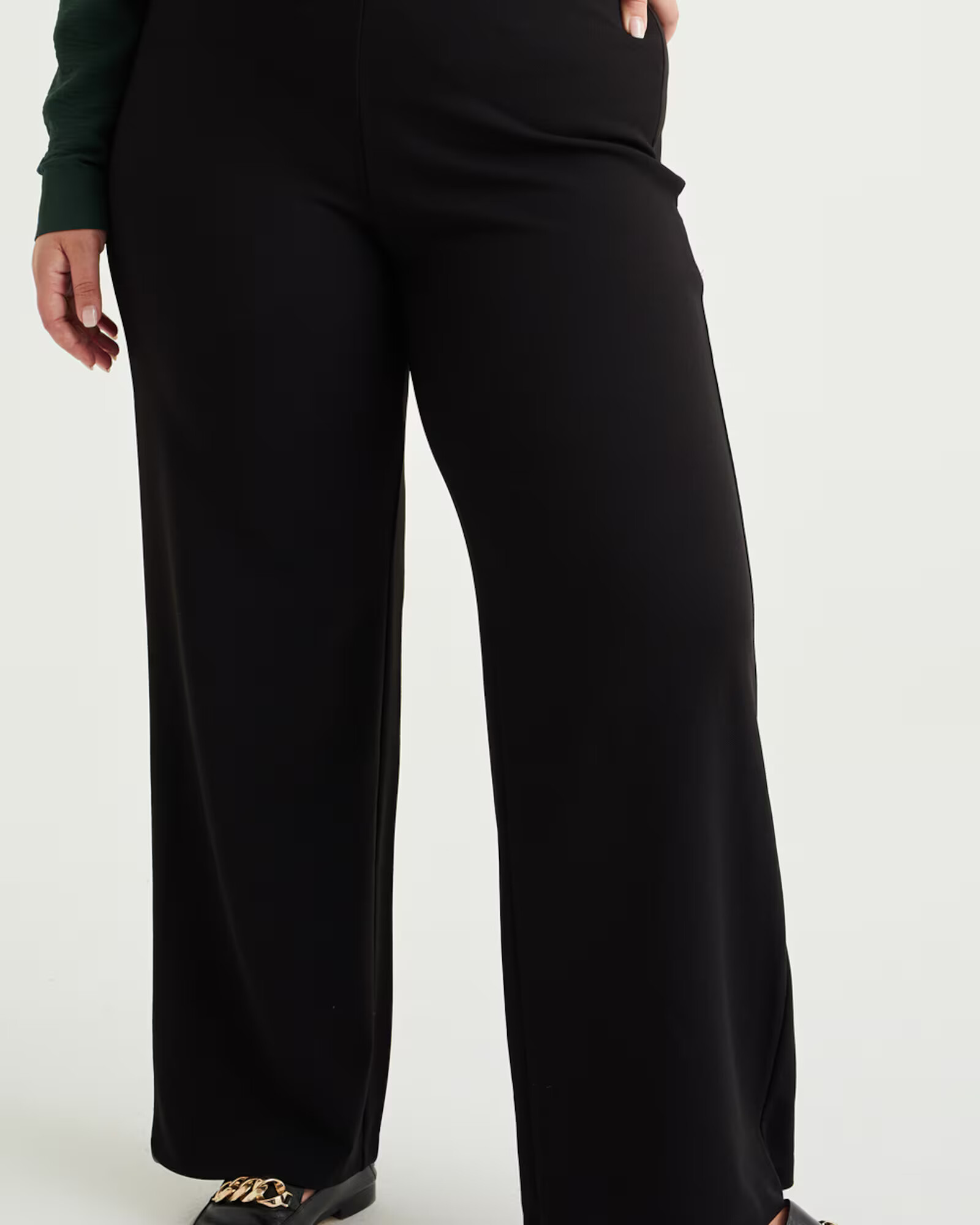 WE Fashion Pantaloni negru - Pled.ro