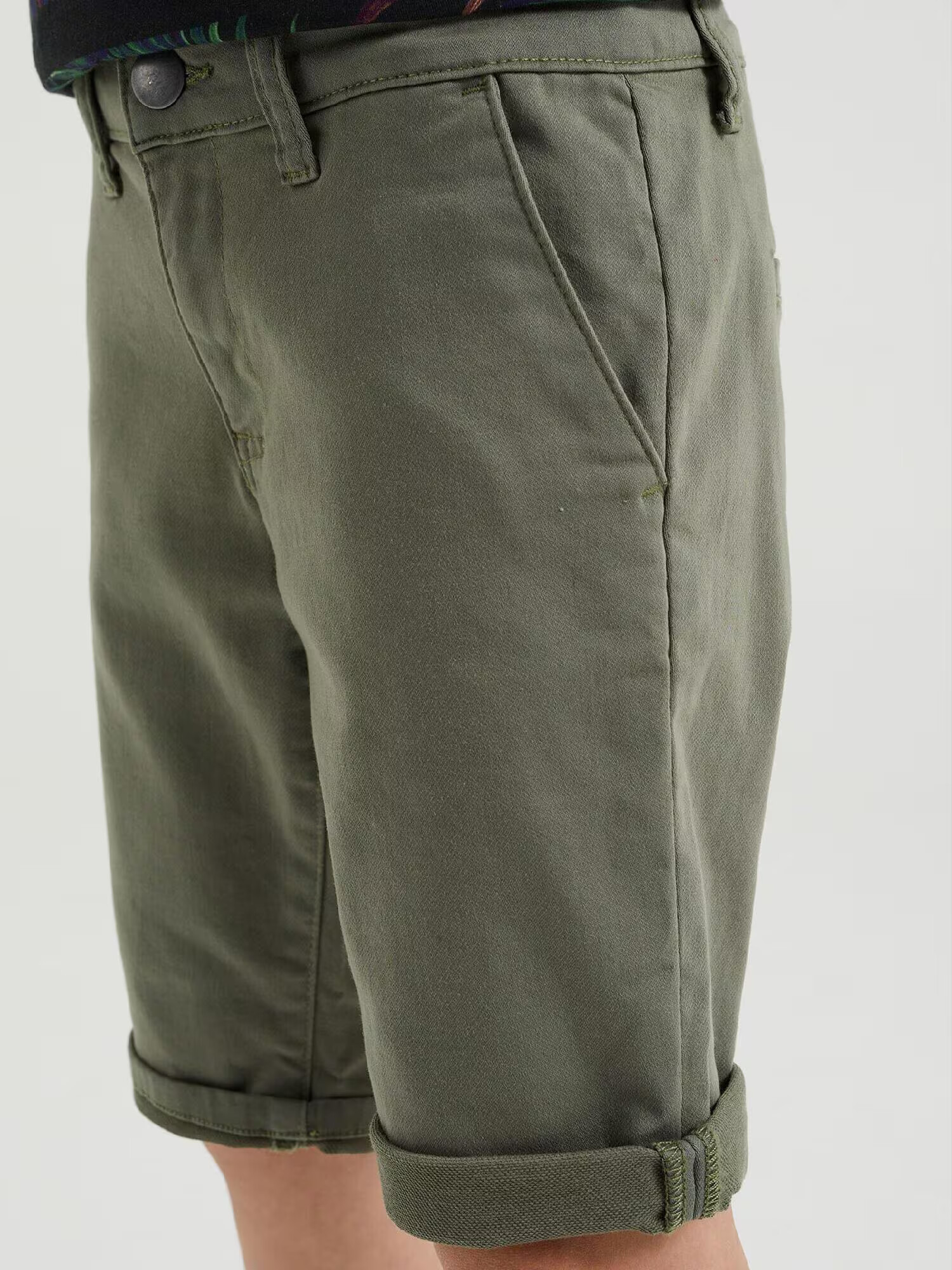 WE Fashion Pantaloni verde - Pled.ro