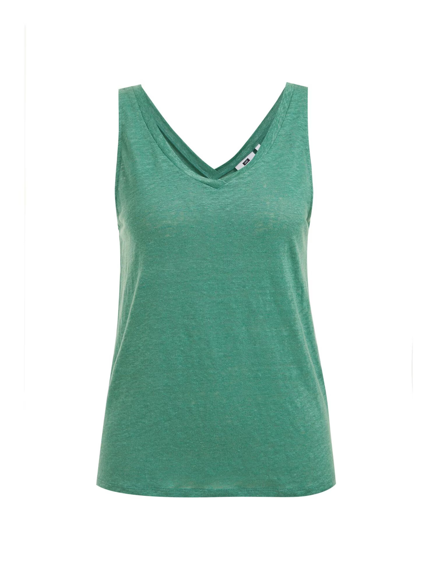 WE Fashion Top verde smarald - Pled.ro