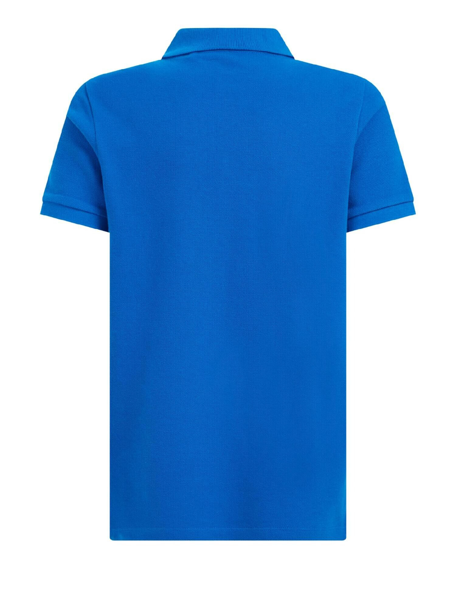 WE Fashion Tricou albastru cobalt / galben / negru - Pled.ro