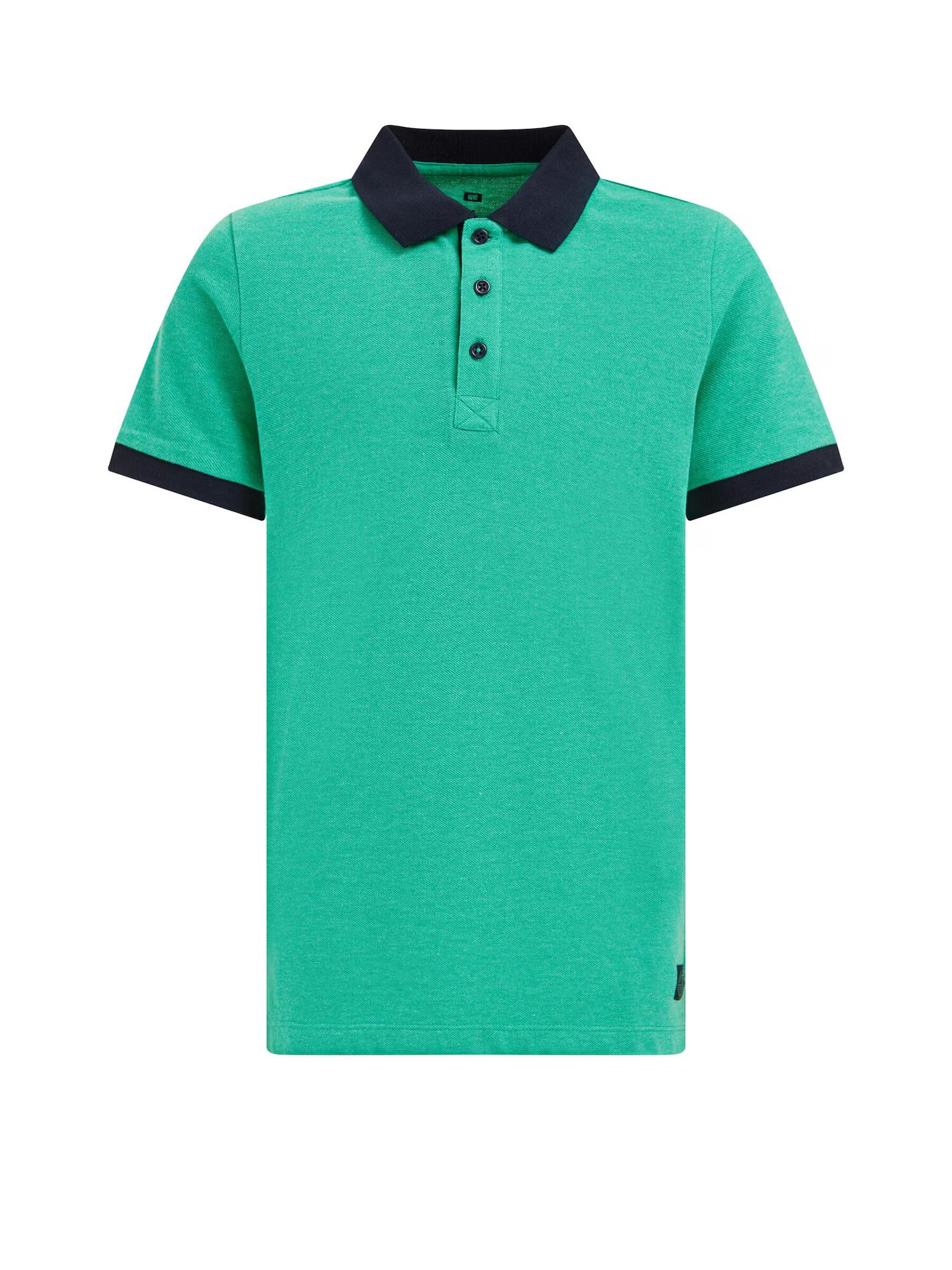 WE Fashion Tricou albastru noapte / verde - Pled.ro