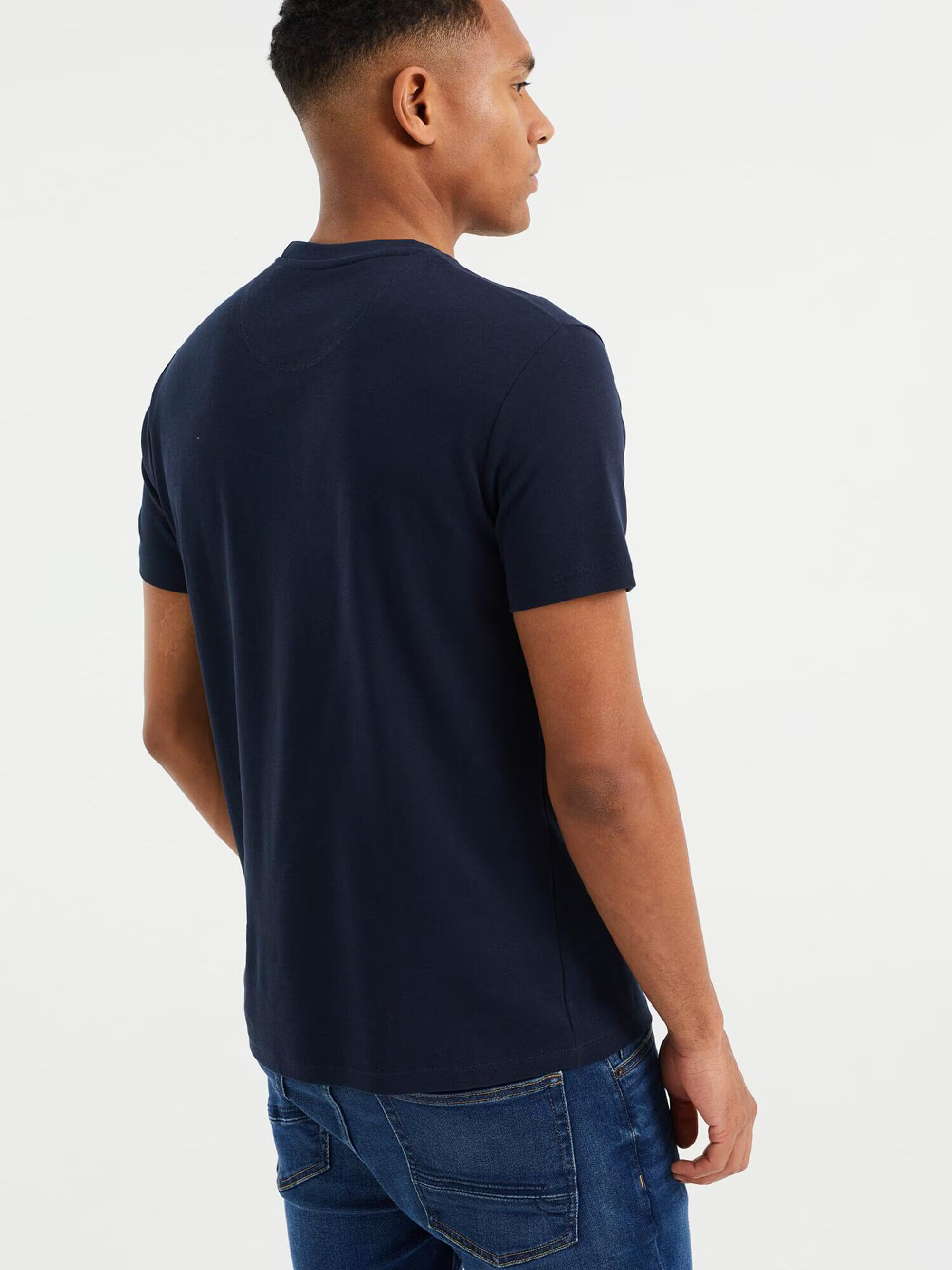 WE Fashion Tricou bleumarin - Pled.ro