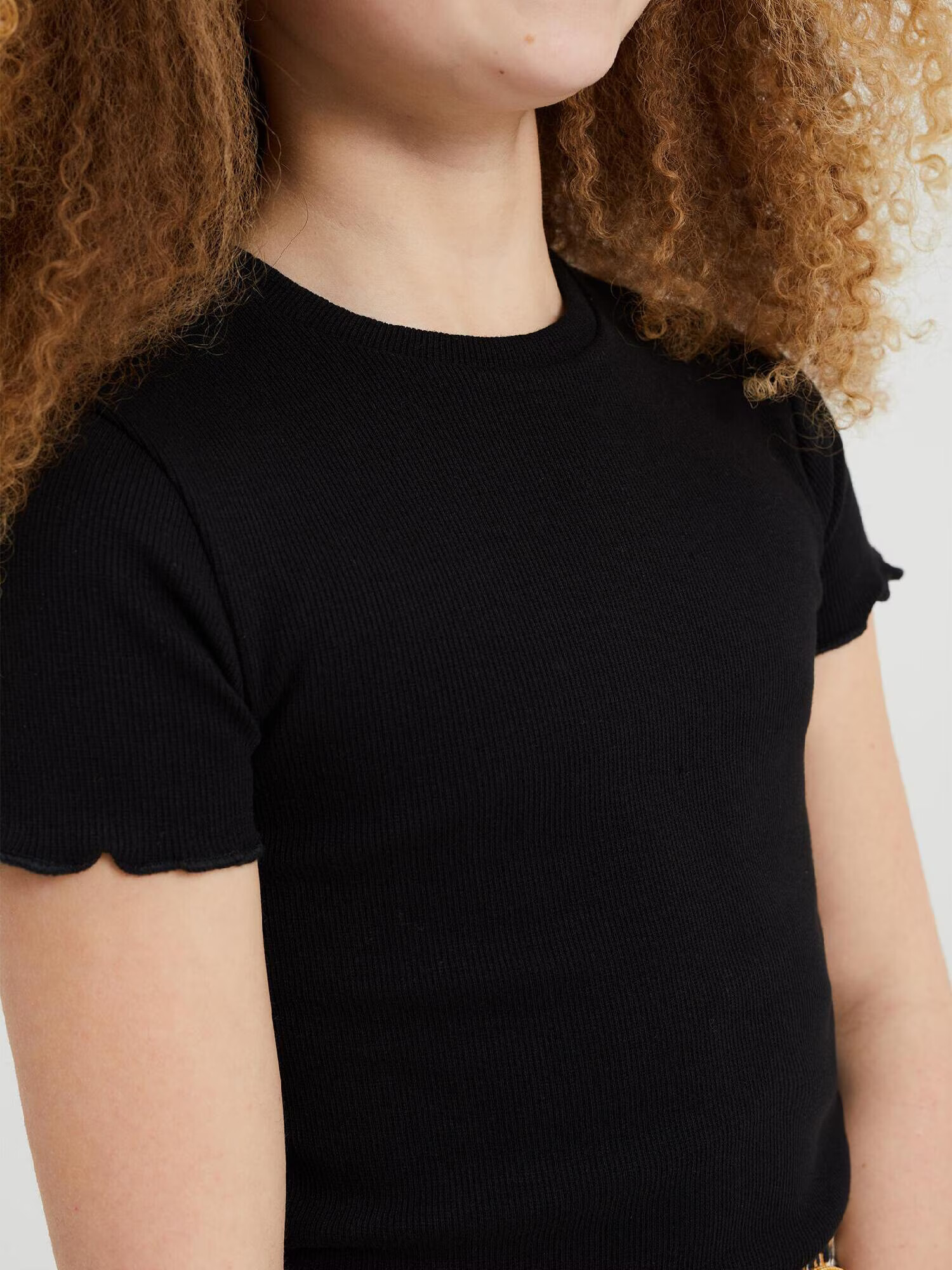 WE Fashion Tricou negru - Pled.ro