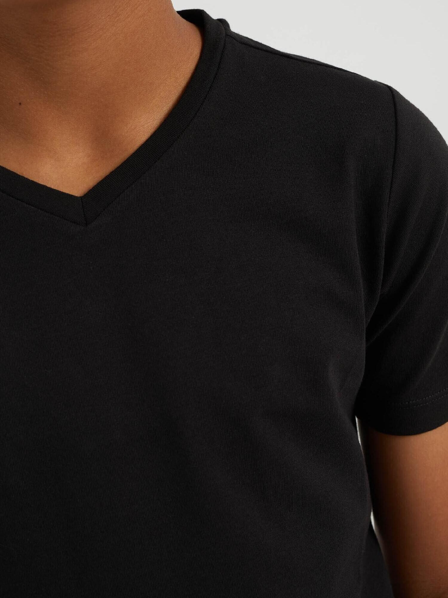 WE Fashion Tricou negru - Pled.ro