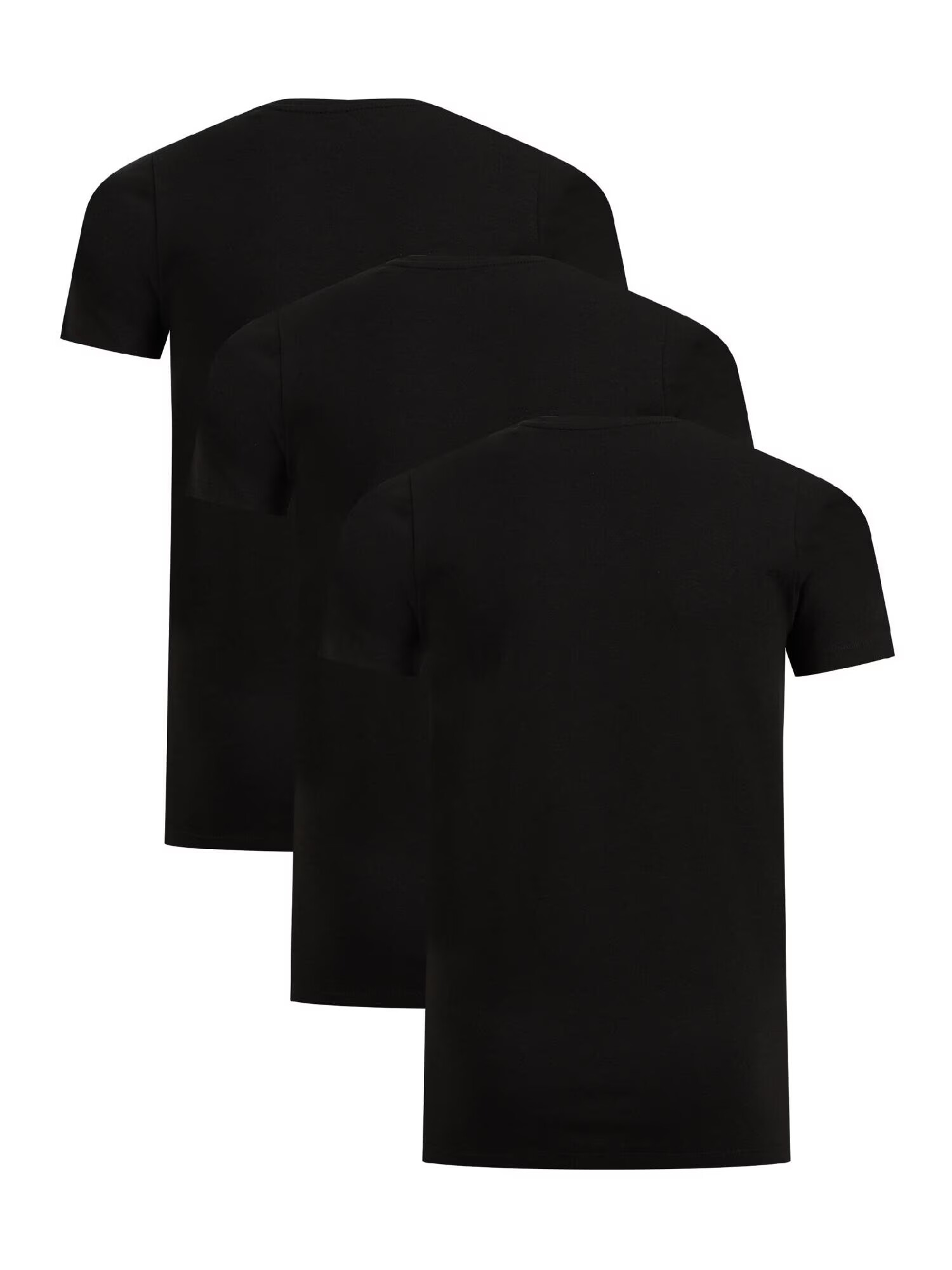 WE Fashion Tricou negru - Pled.ro