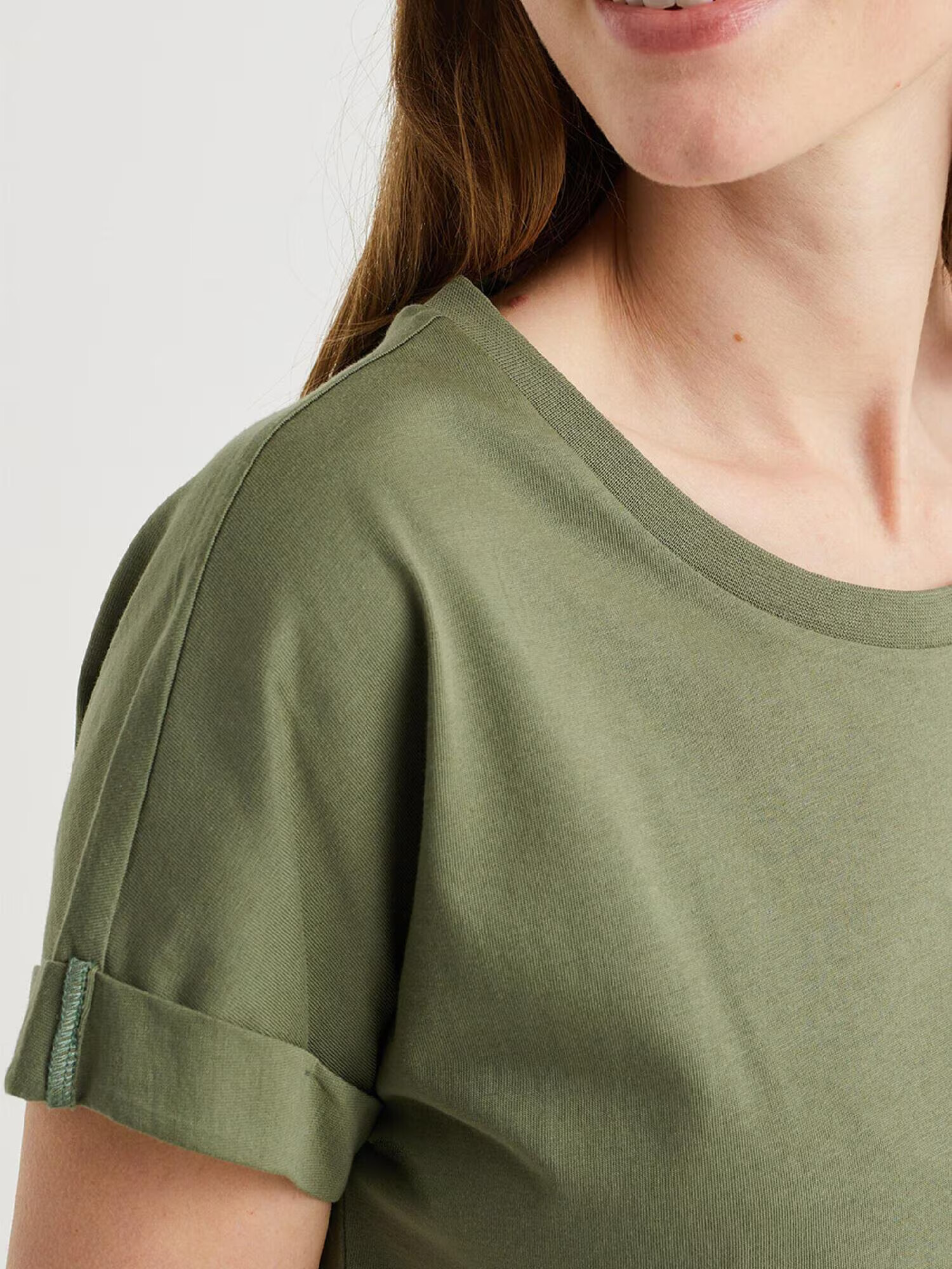 WE Fashion Tricou verde - Pled.ro