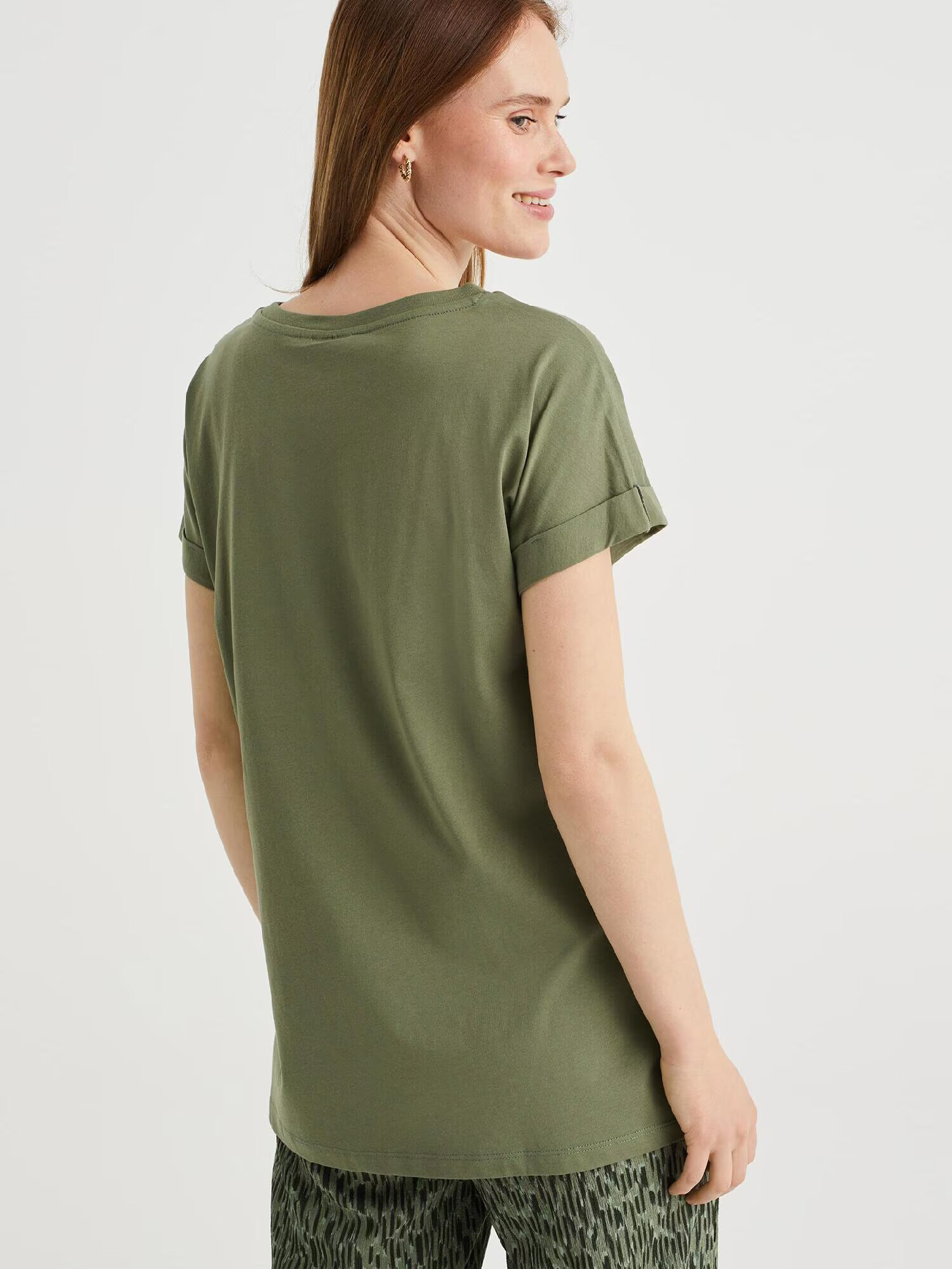 WE Fashion Tricou verde - Pled.ro