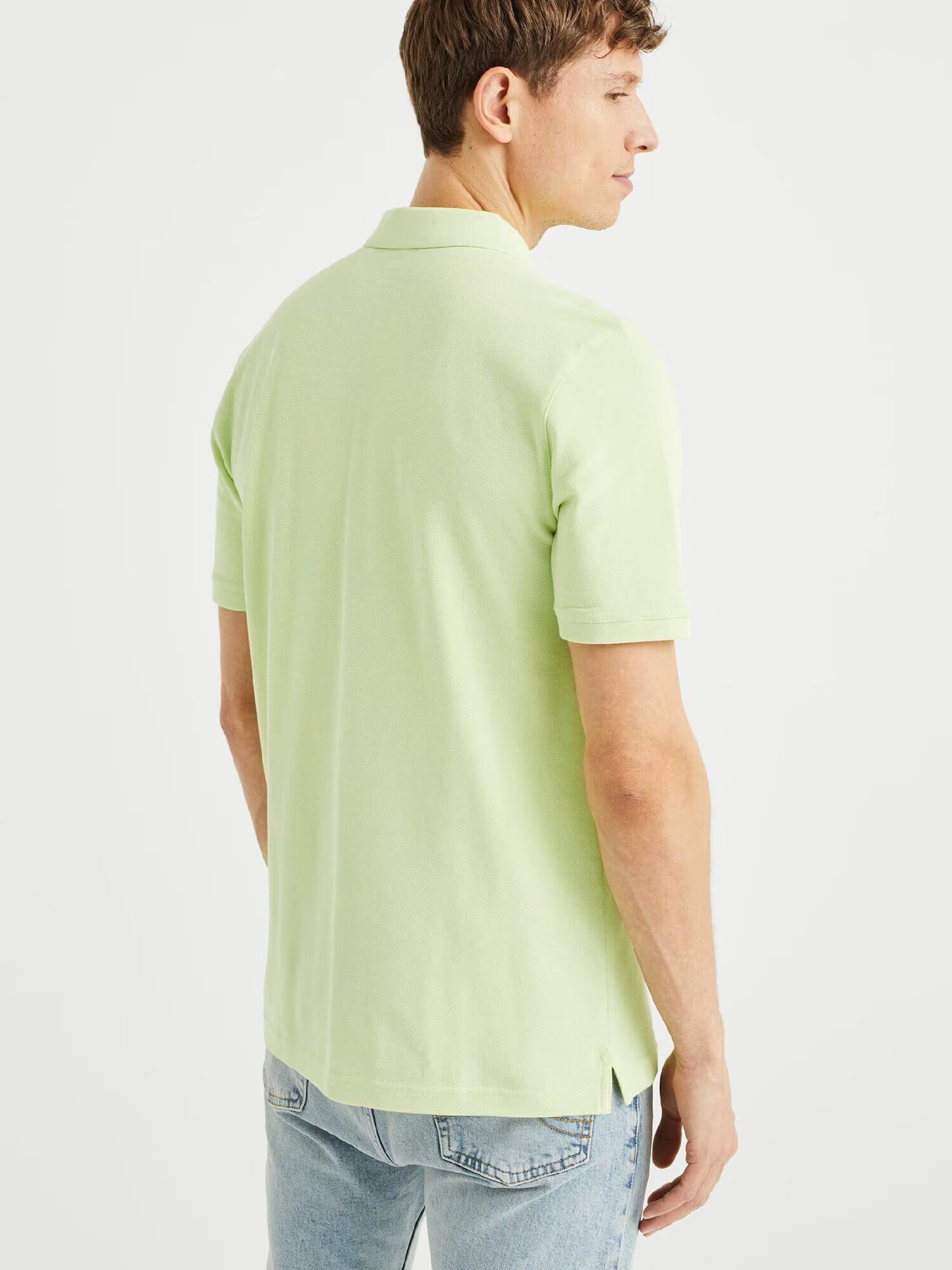 WE Fashion Tricou verde deschis - Pled.ro