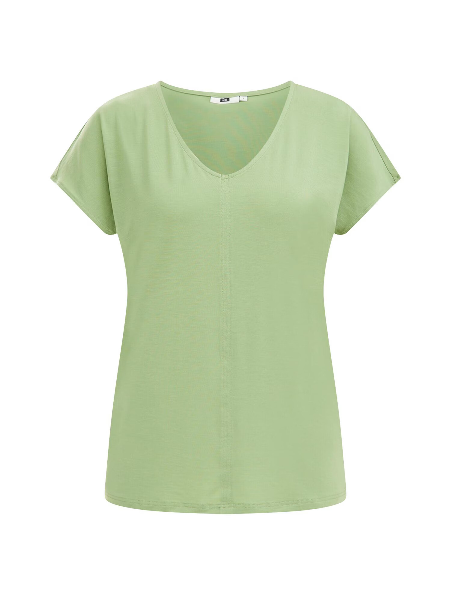 WE Fashion Tricou verde deschis - Pled.ro