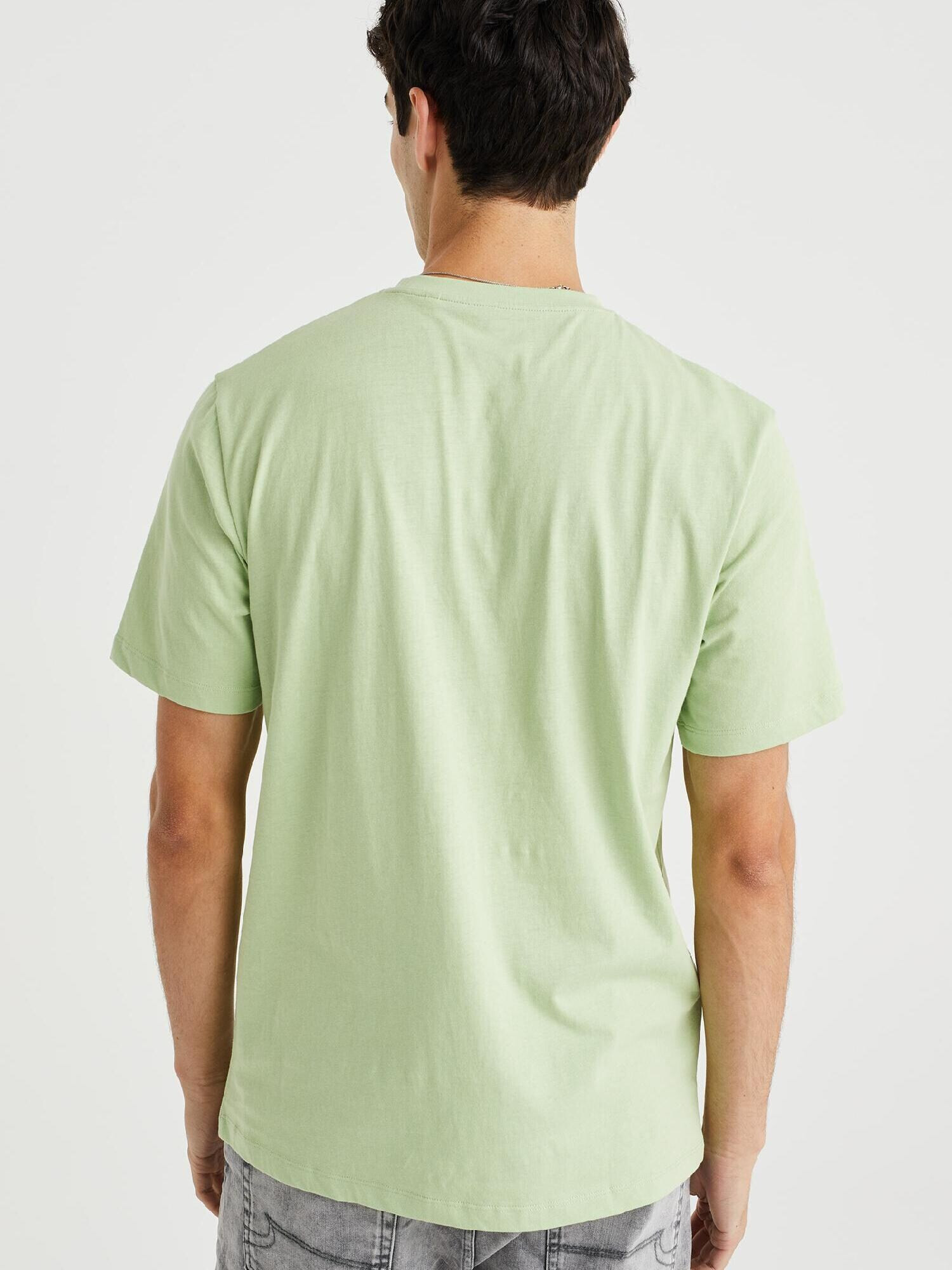 WE Fashion Tricou verde deschis / mai multe culori - Pled.ro