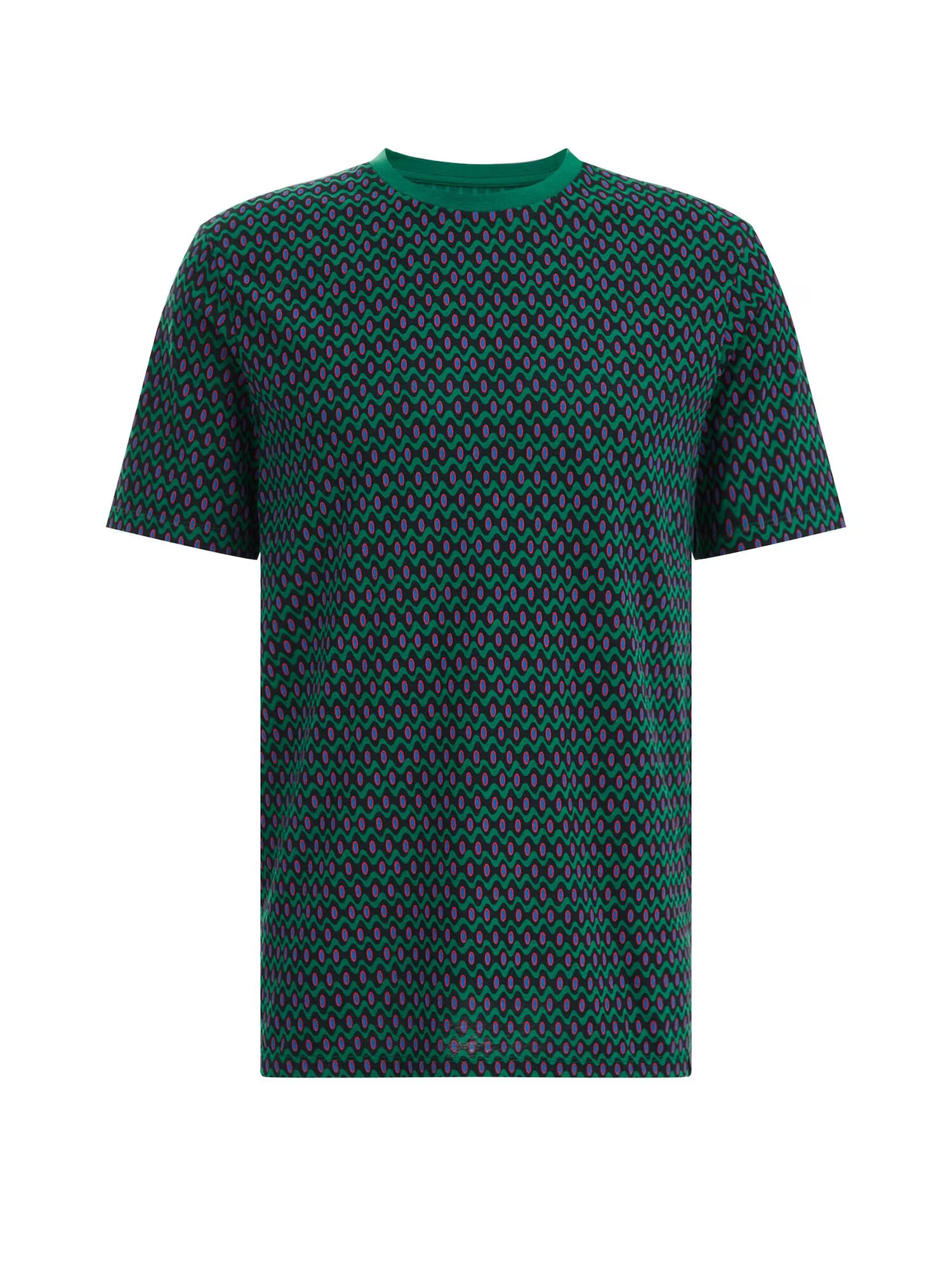 WE Fashion Tricou verde închis - Pled.ro