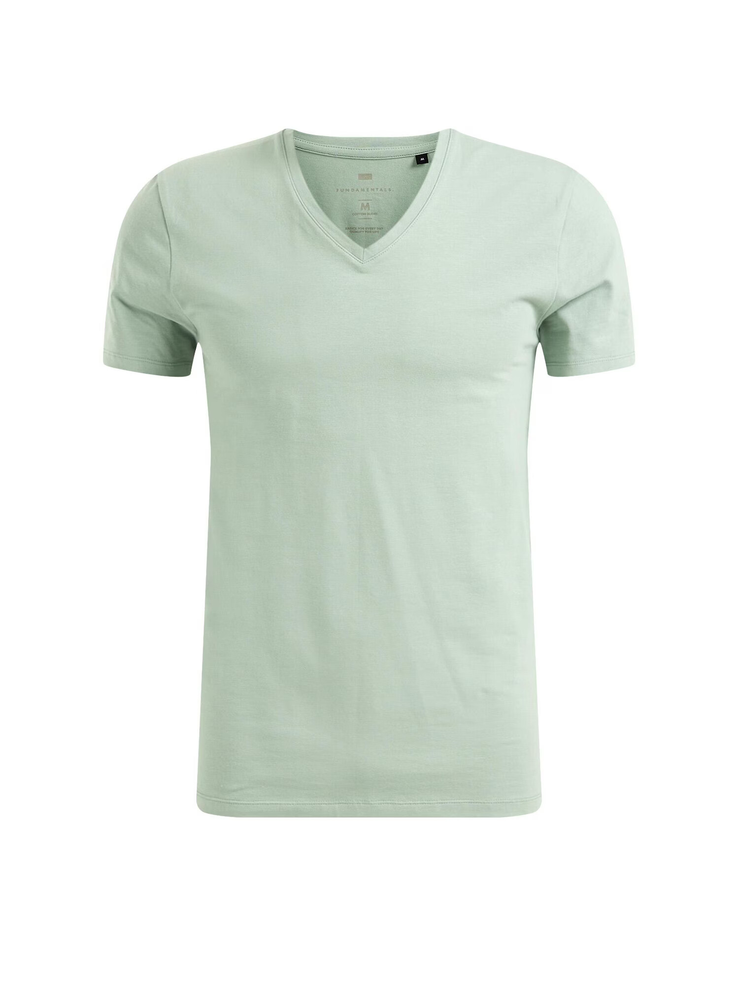 WE Fashion Tricou verde pastel - Pled.ro