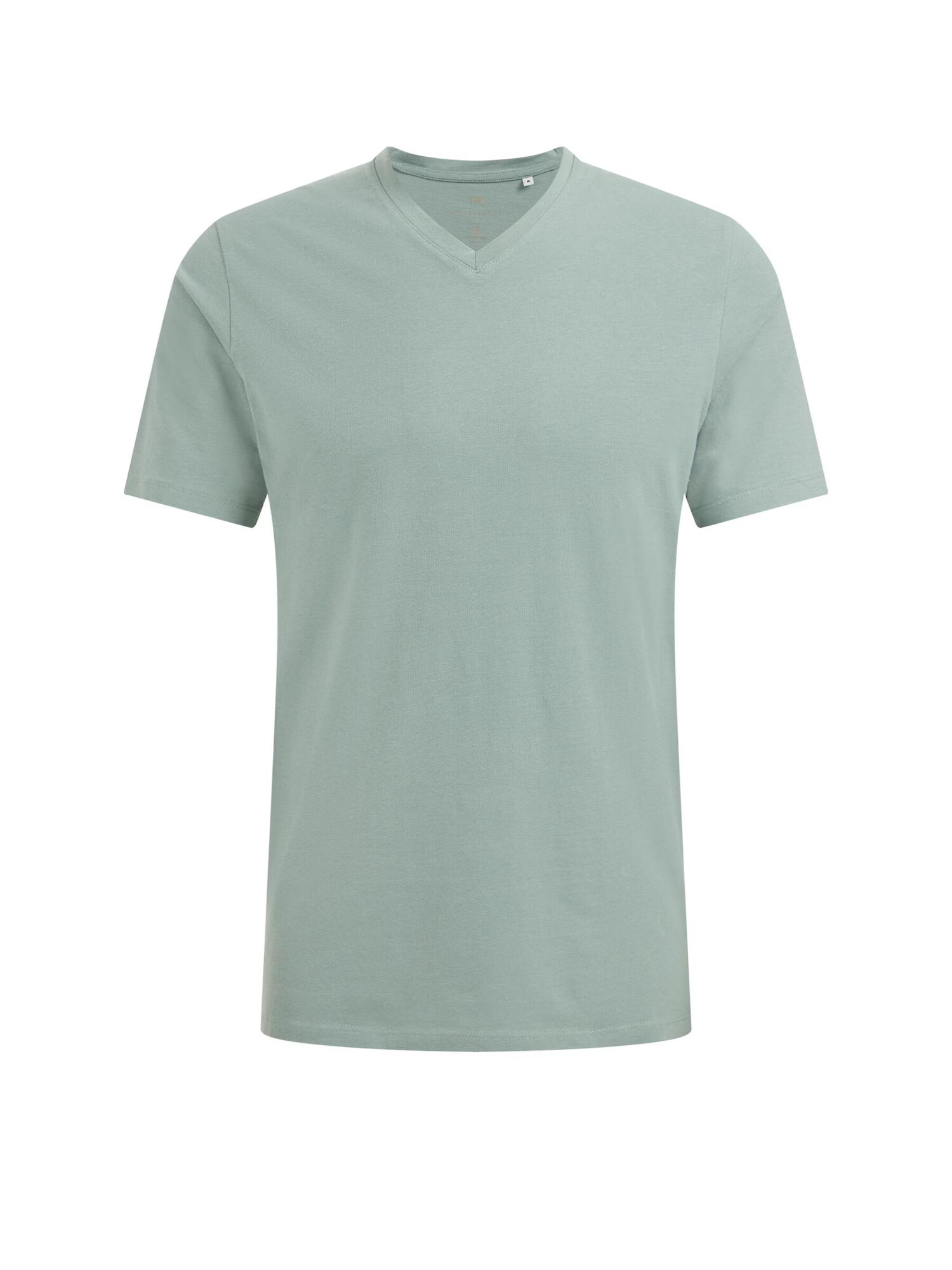 WE Fashion Tricou verde pastel - Pled.ro