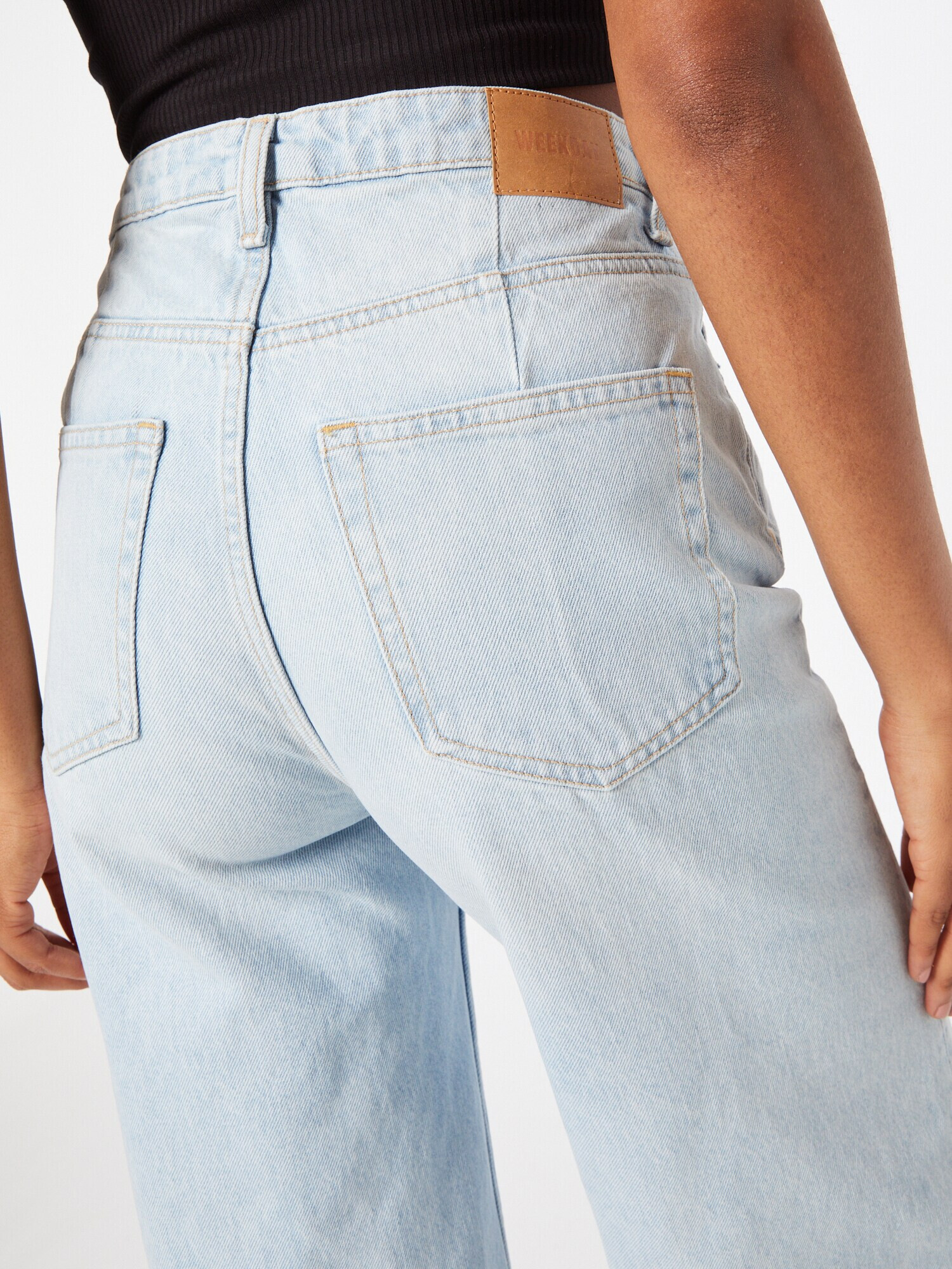 WEEKDAY Jeans 'Ace High Wide' albastru deschis - Pled.ro