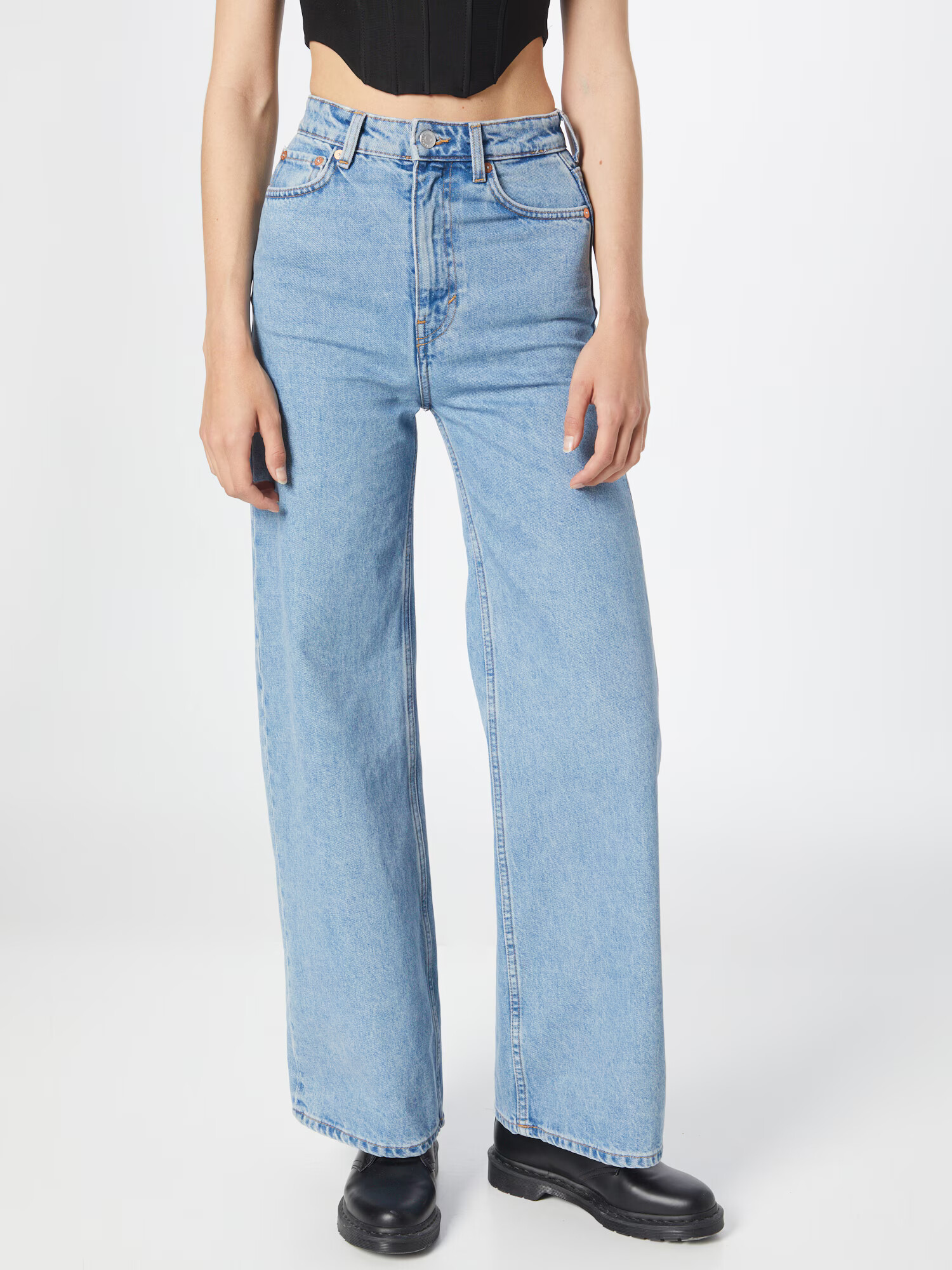 WEEKDAY Jeans 'Ace Summer' albastru - Pled.ro