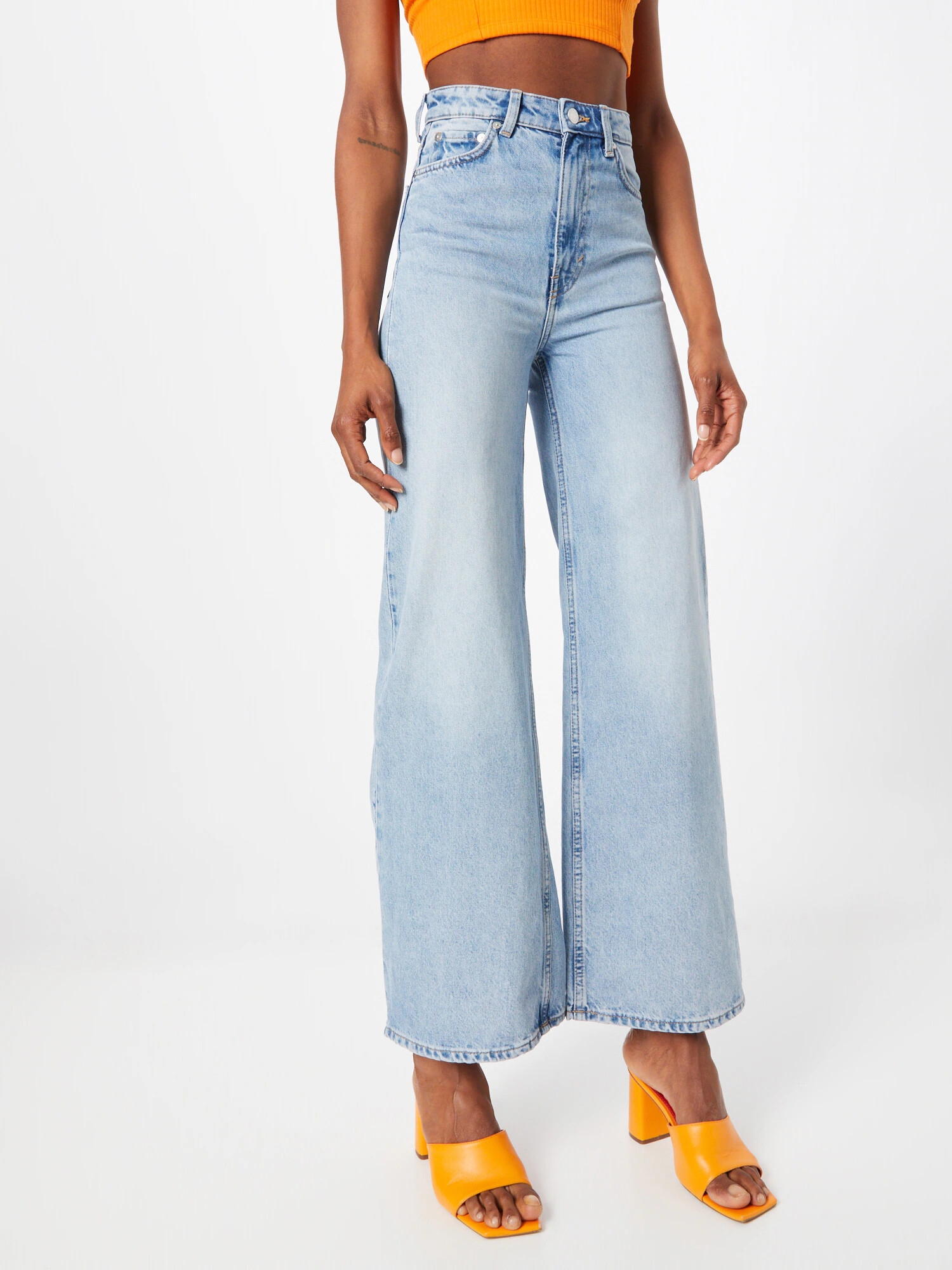 WEEKDAY Jeans 'Ace Summer' albastru deschis - Pled.ro