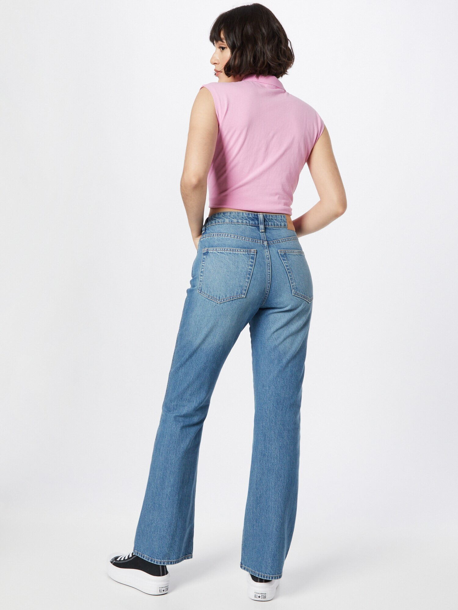 WEEKDAY Jeans albastru denim - Pled.ro