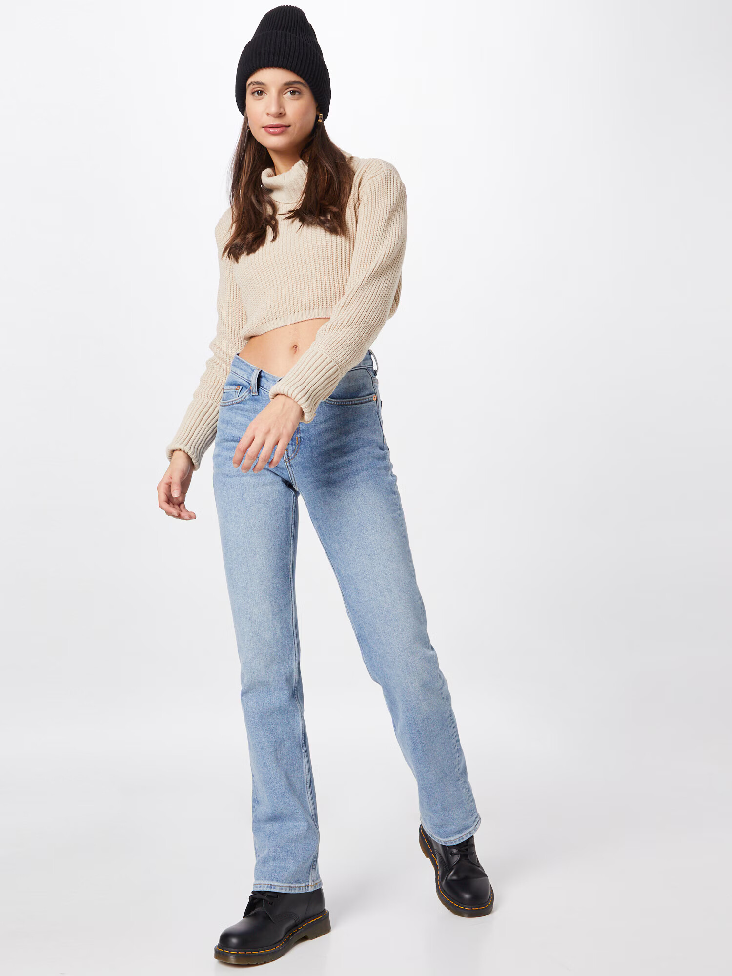 WEEKDAY Jeans albastru denim - Pled.ro