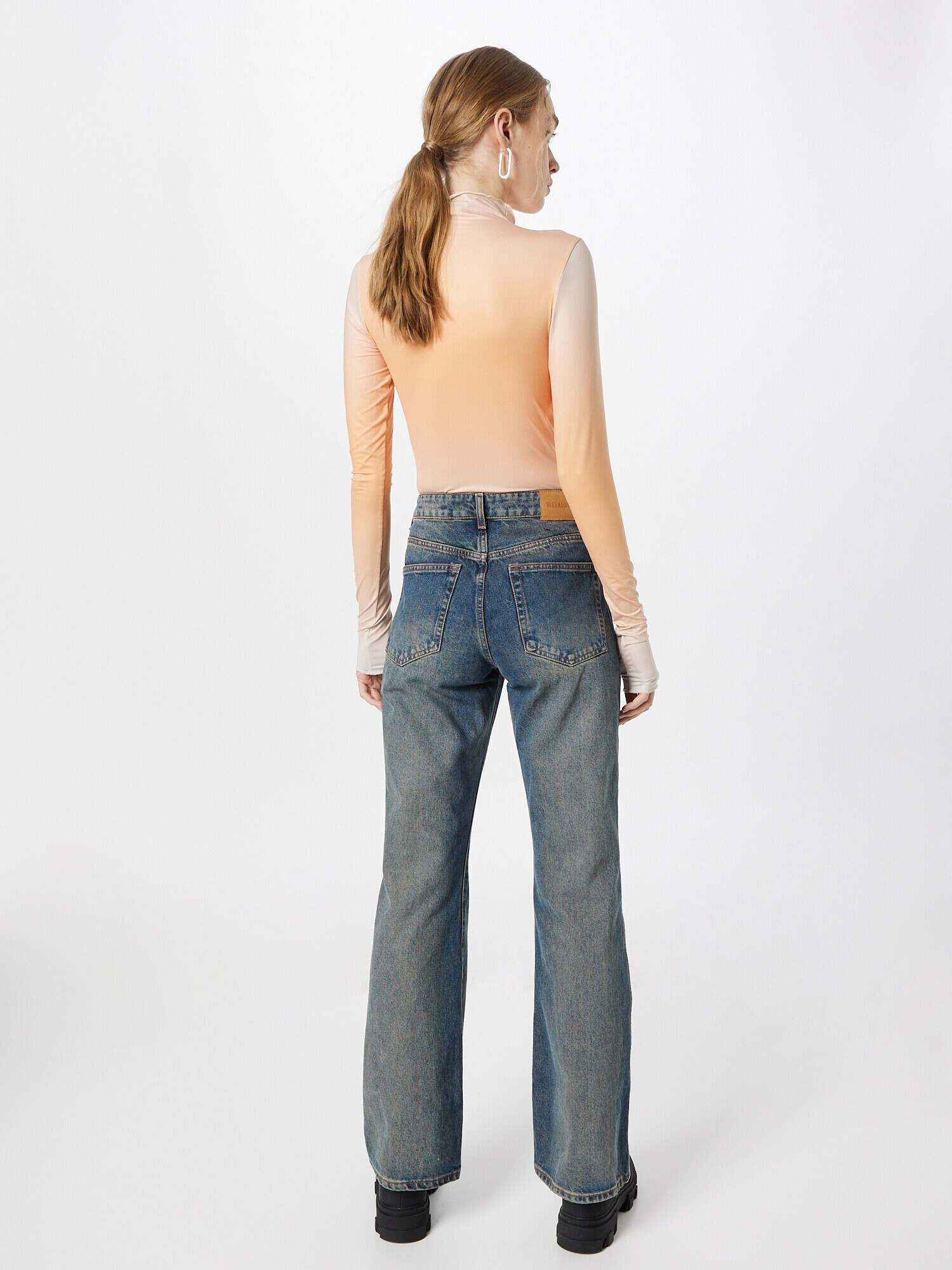 WEEKDAY Jeans albastru denim - Pled.ro