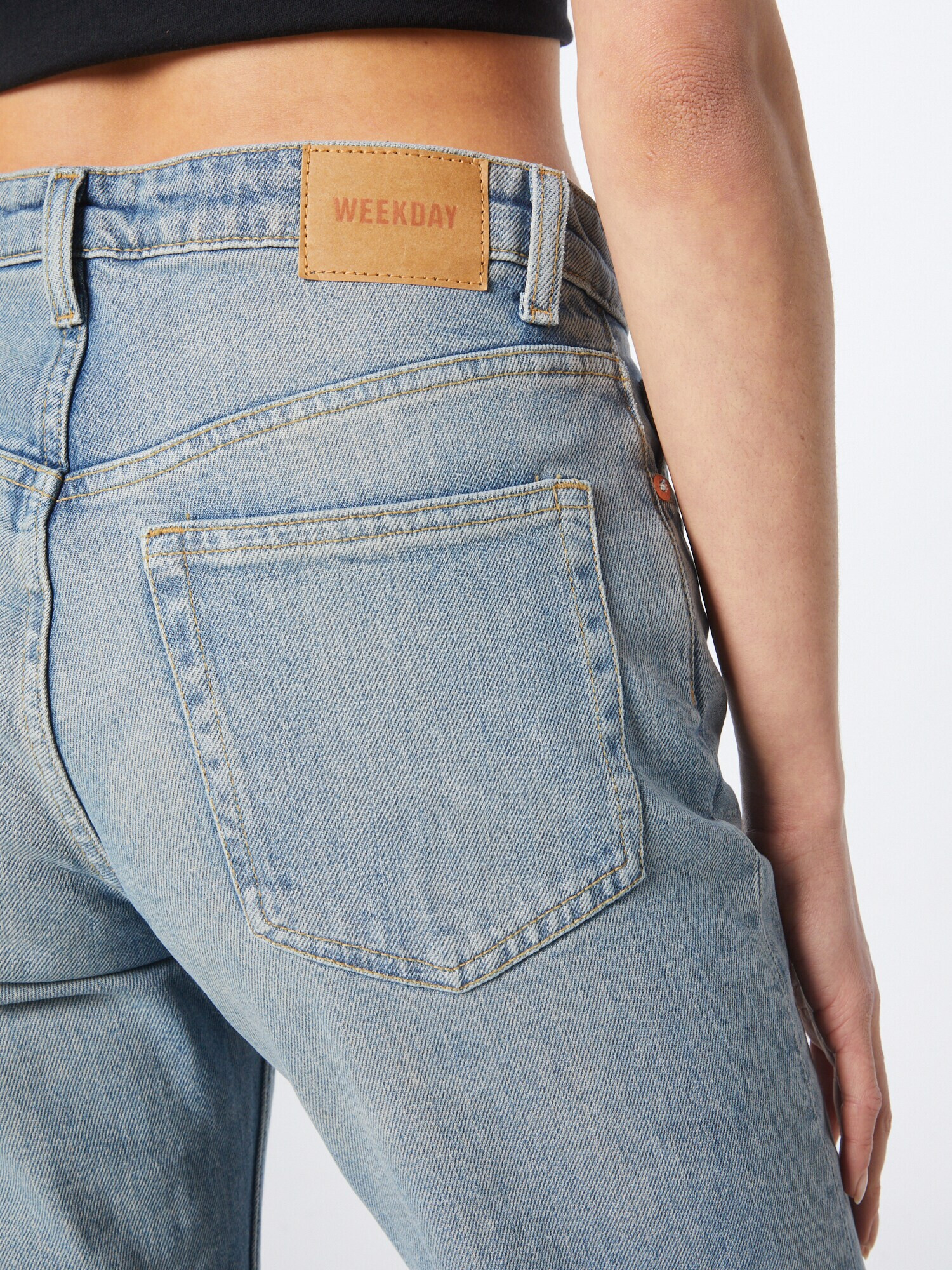 WEEKDAY Jeans albastru denim - Pled.ro