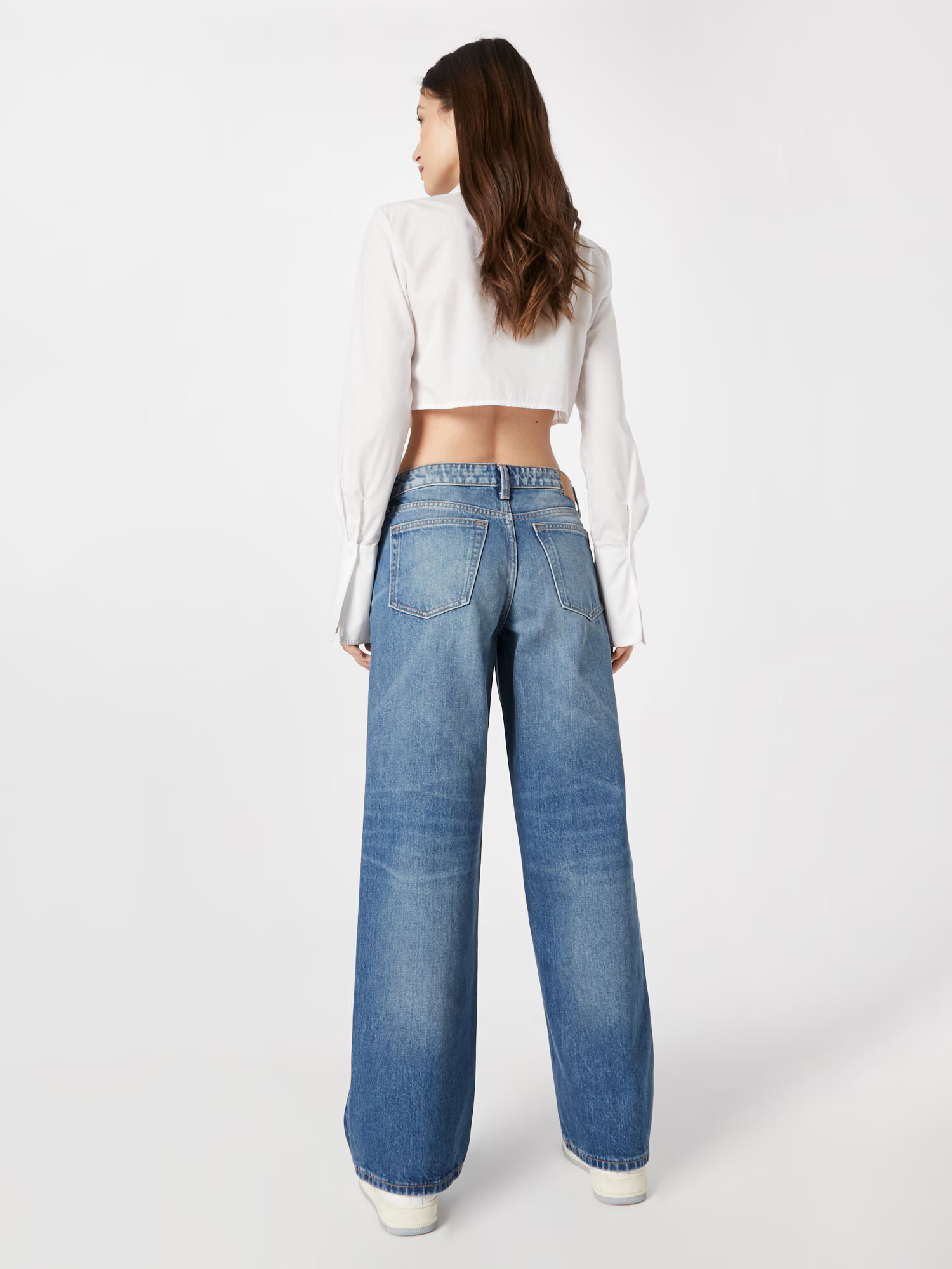 WEEKDAY Jeans albastru denim - Pled.ro