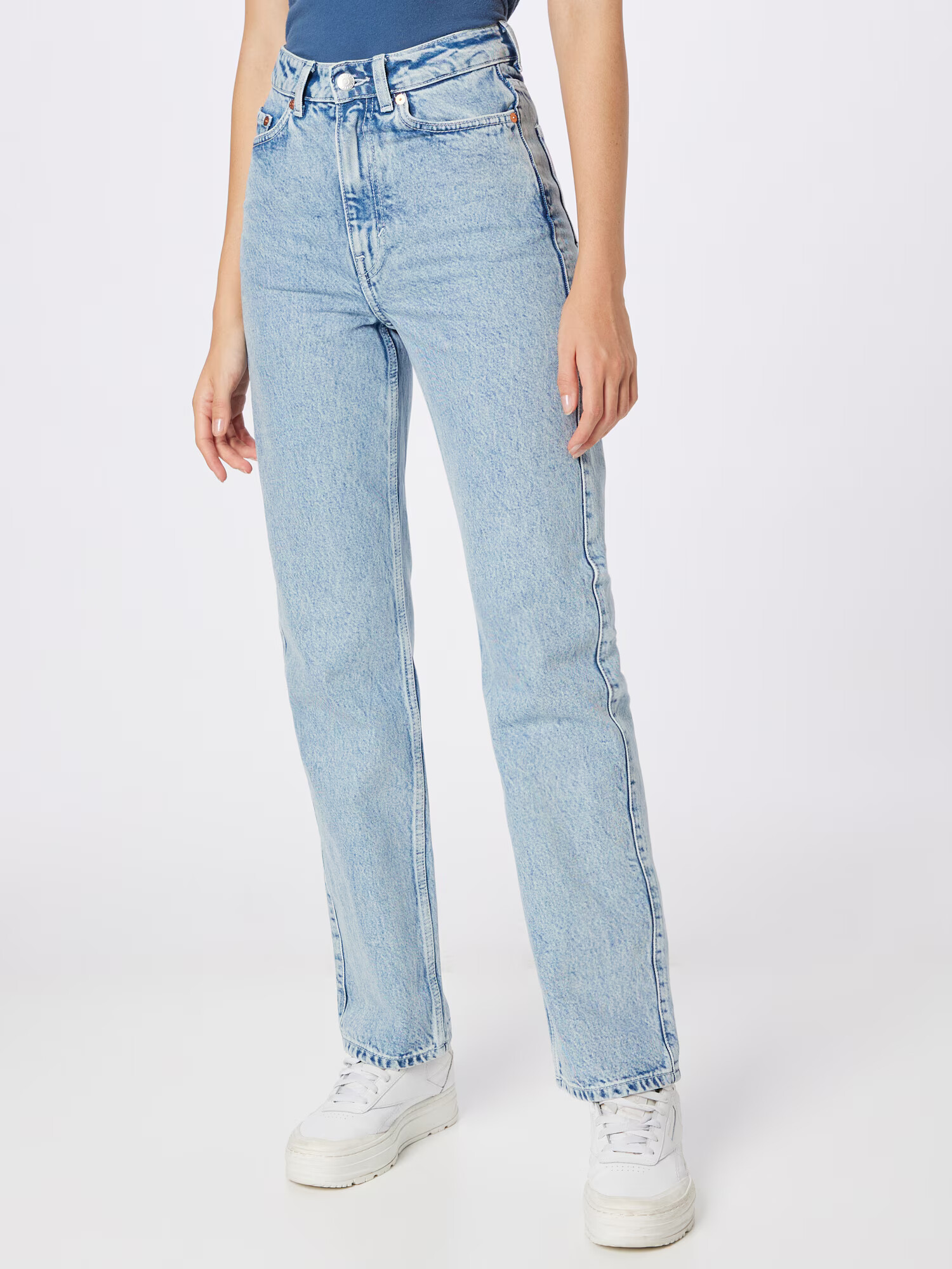 WEEKDAY Jeans albastru denim - Pled.ro