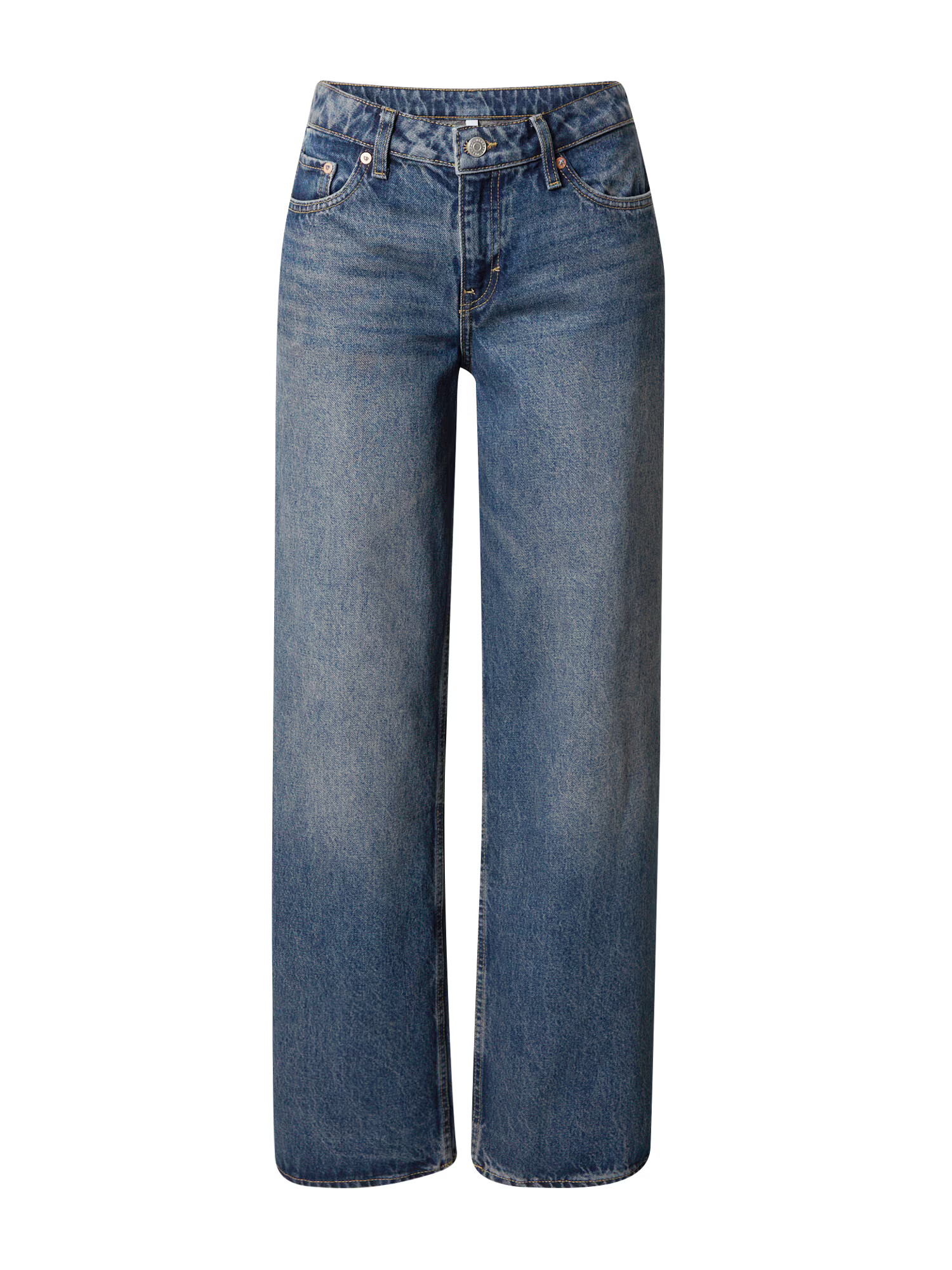 WEEKDAY Jeans albastru denim - Pled.ro