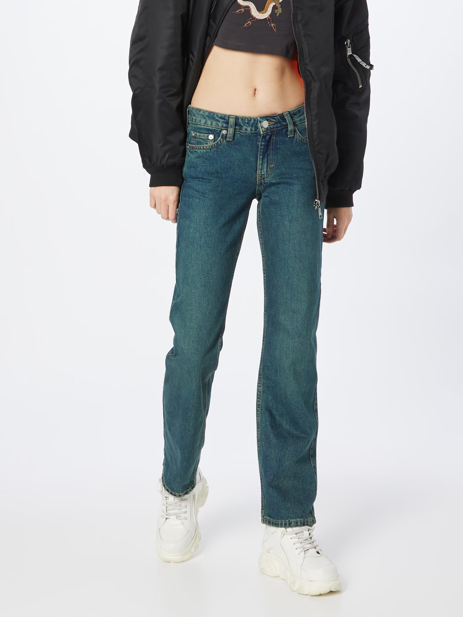 WEEKDAY Jeans 'Arrow' albastru - Pled.ro