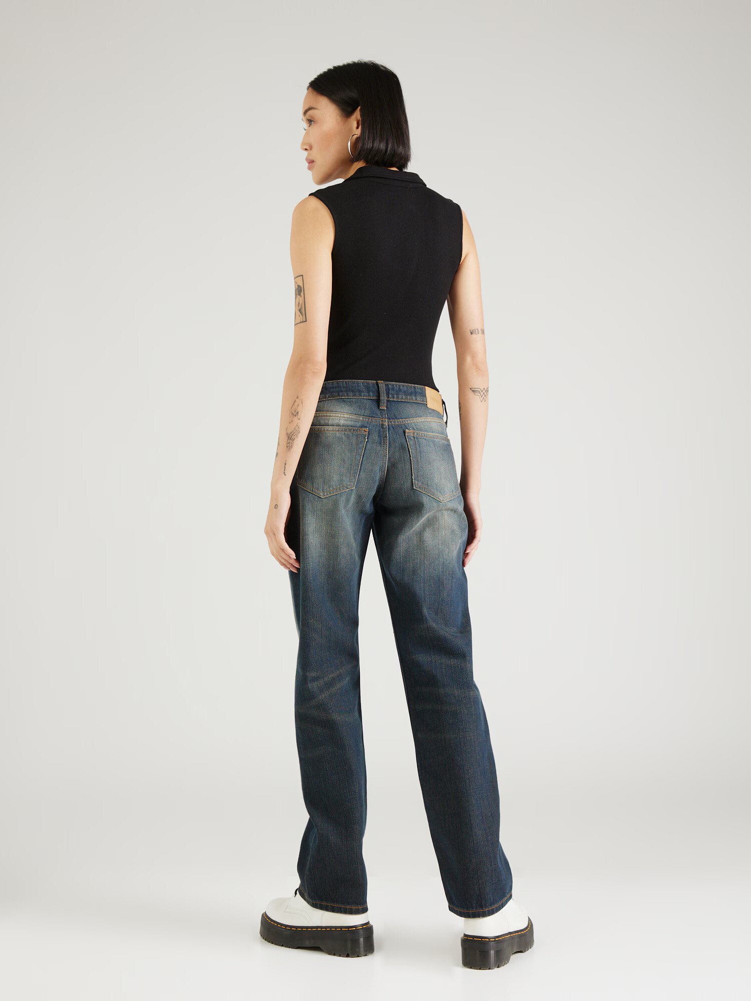 WEEKDAY Jeans 'Arrow' albastru - Pled.ro