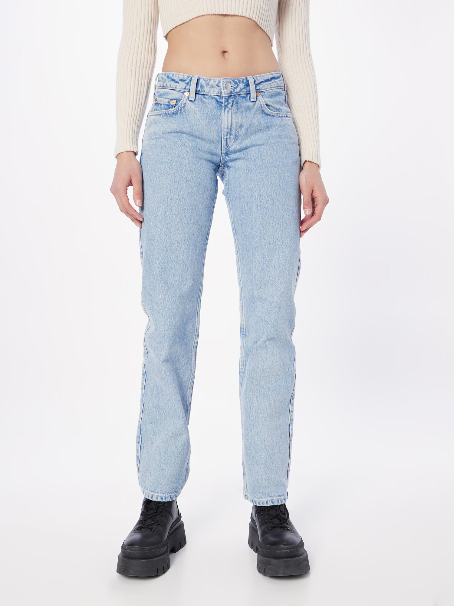 WEEKDAY Jeans 'Arrow' albastru deschis - Pled.ro