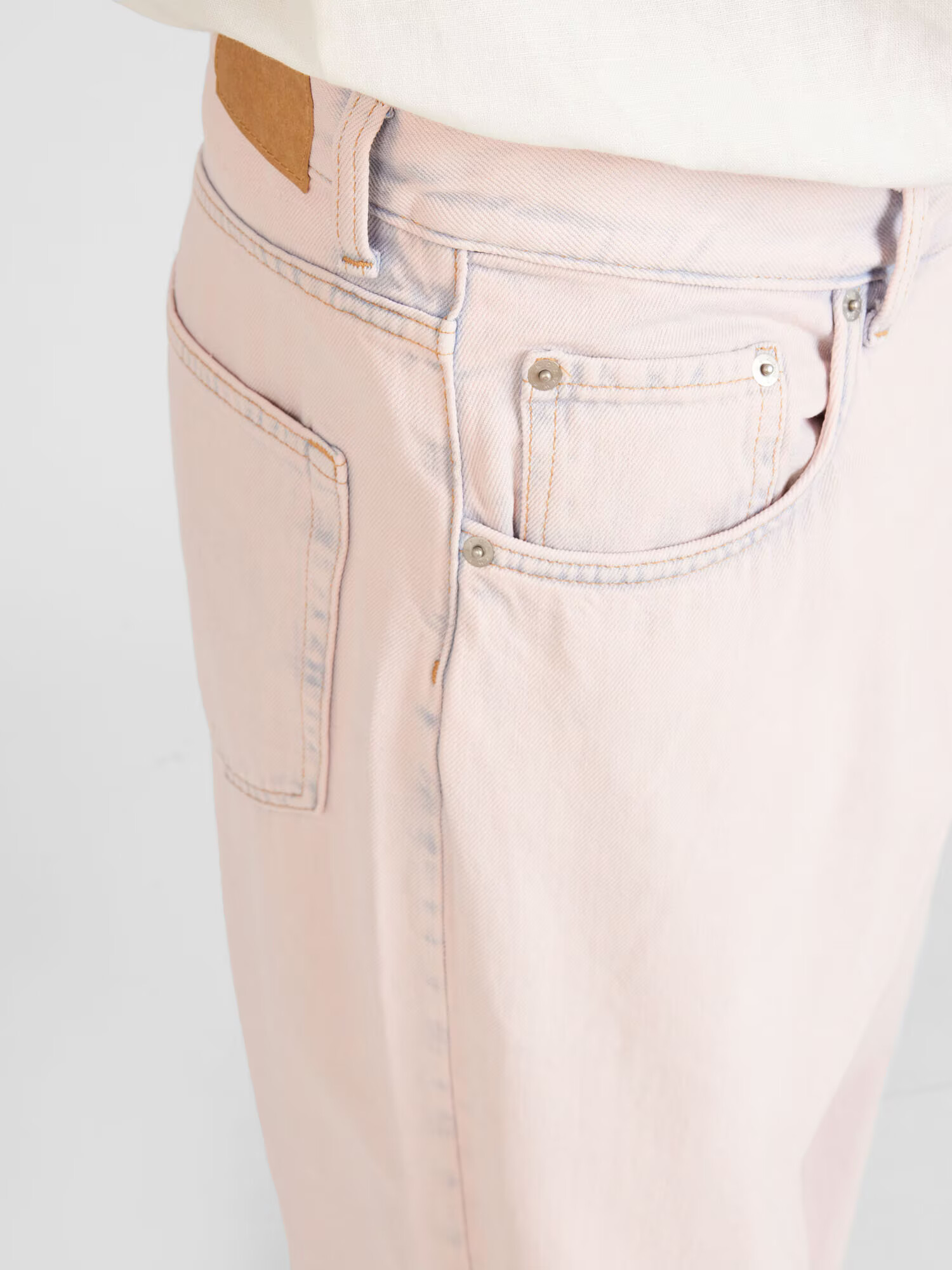 WEEKDAY Jeans 'Astro' roz pastel - Pled.ro