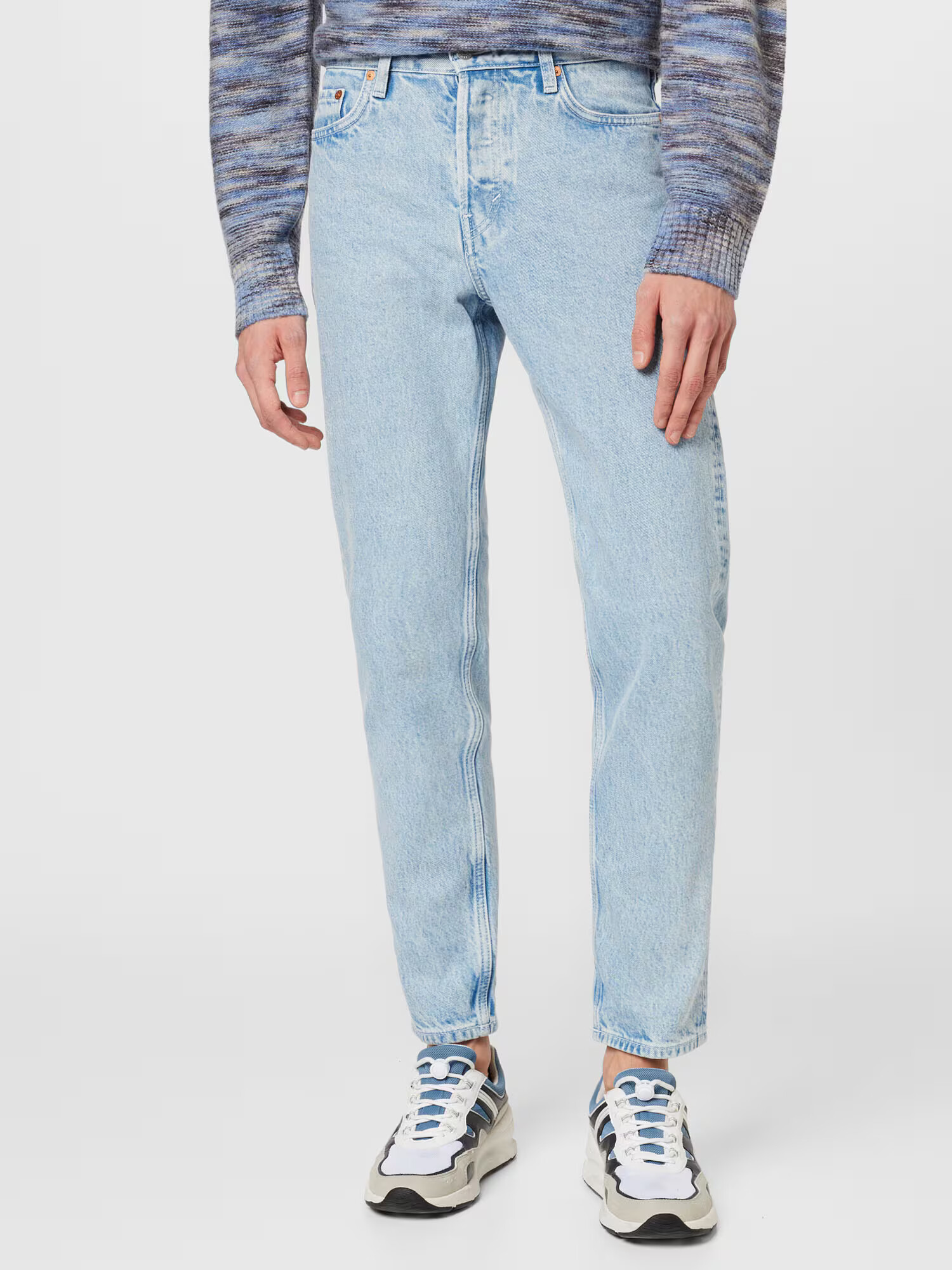 WEEKDAY Jeans 'Barrel' albastru - Pled.ro