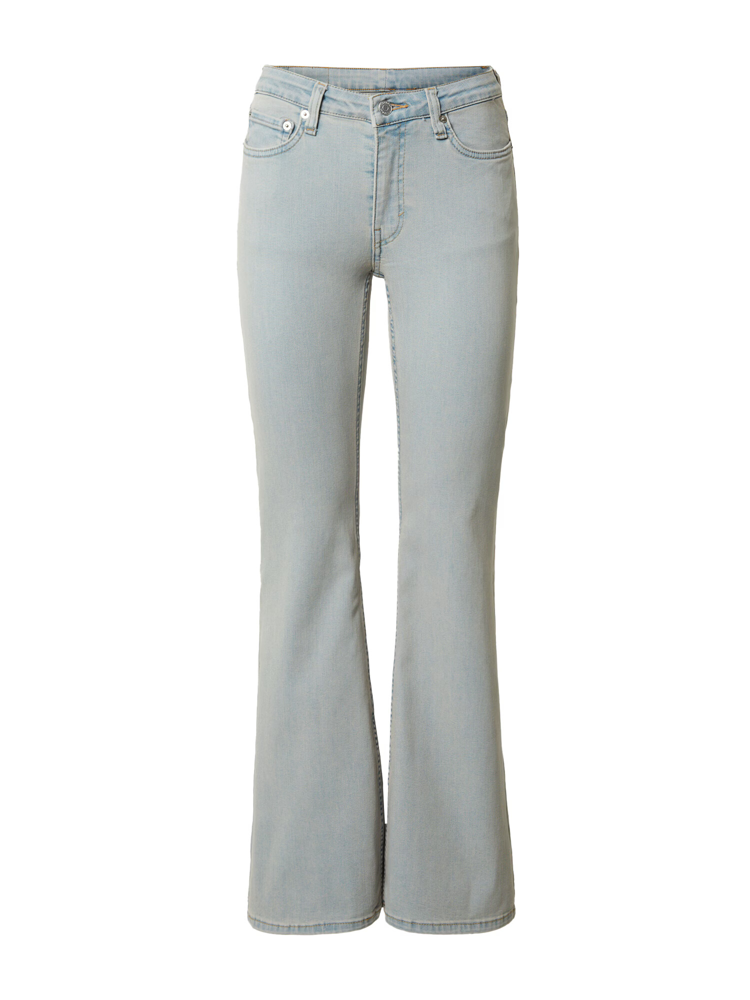 WEEKDAY Jeans 'Flame' albastru pastel - Pled.ro