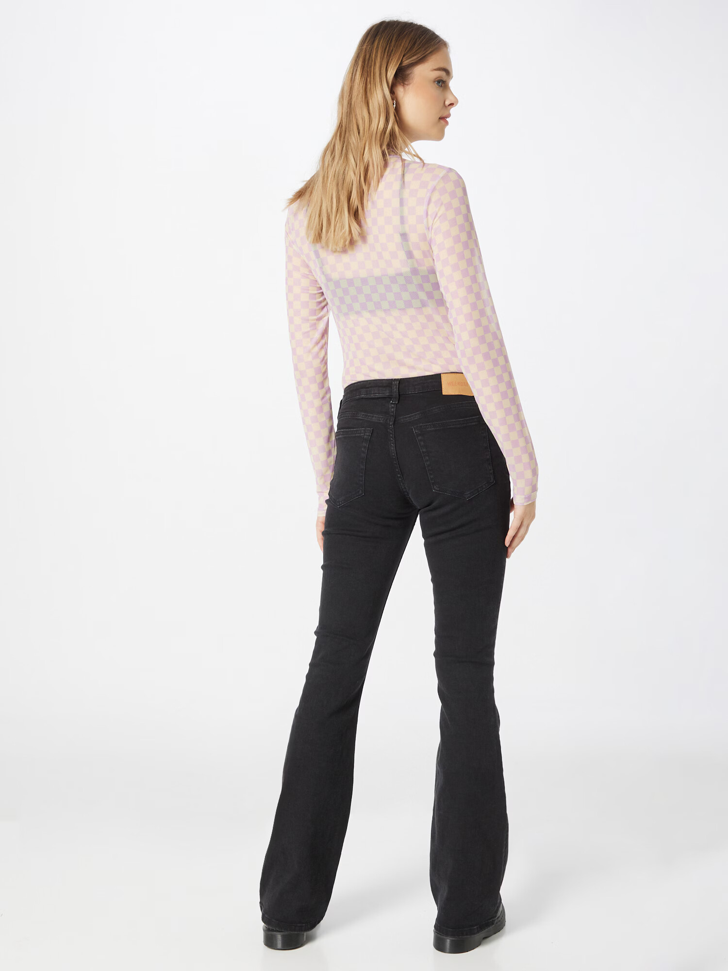 WEEKDAY Jeans 'Flame' negru - Pled.ro