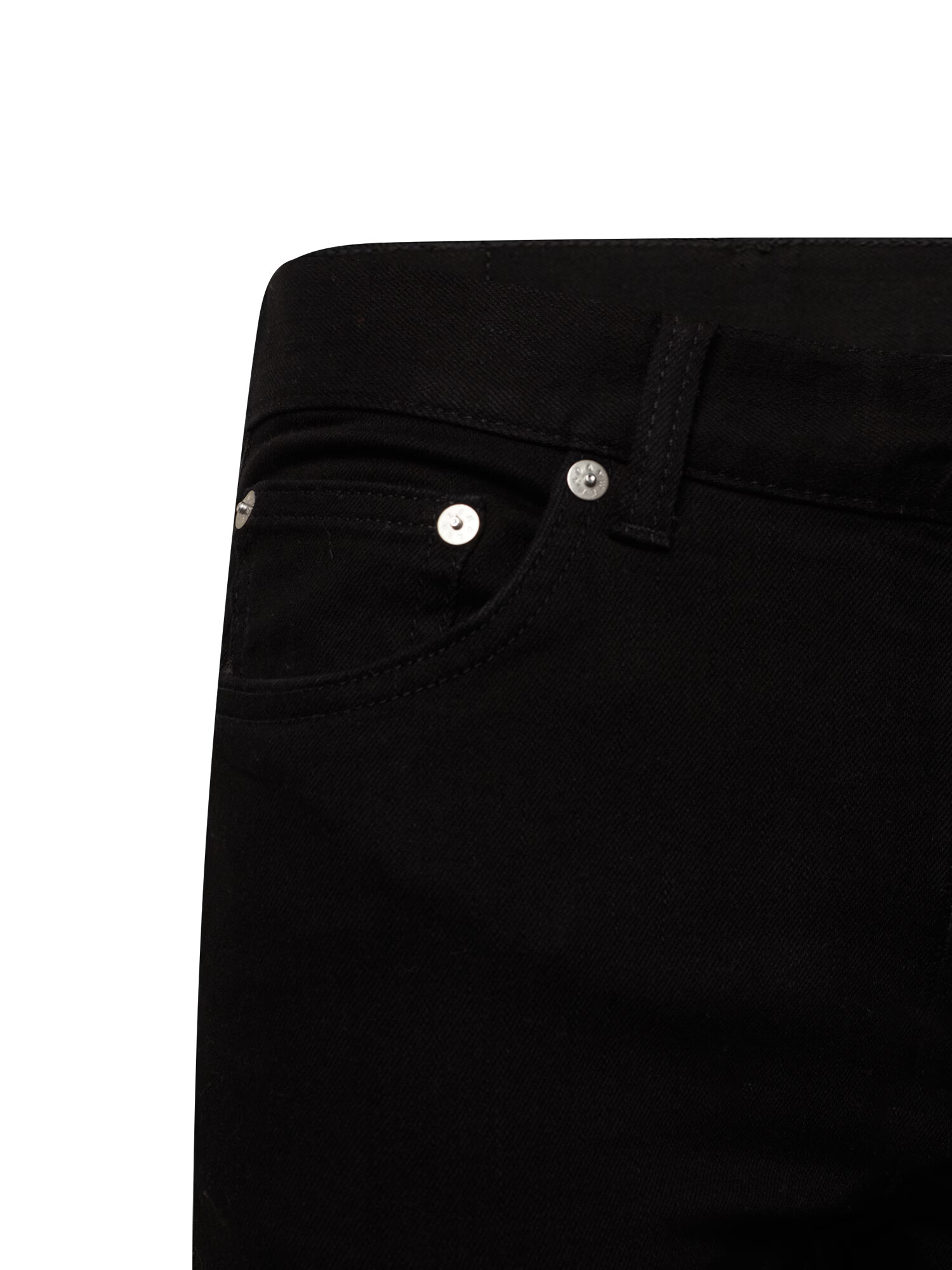 WEEKDAY Jeans 'Friday' negru denim - Pled.ro