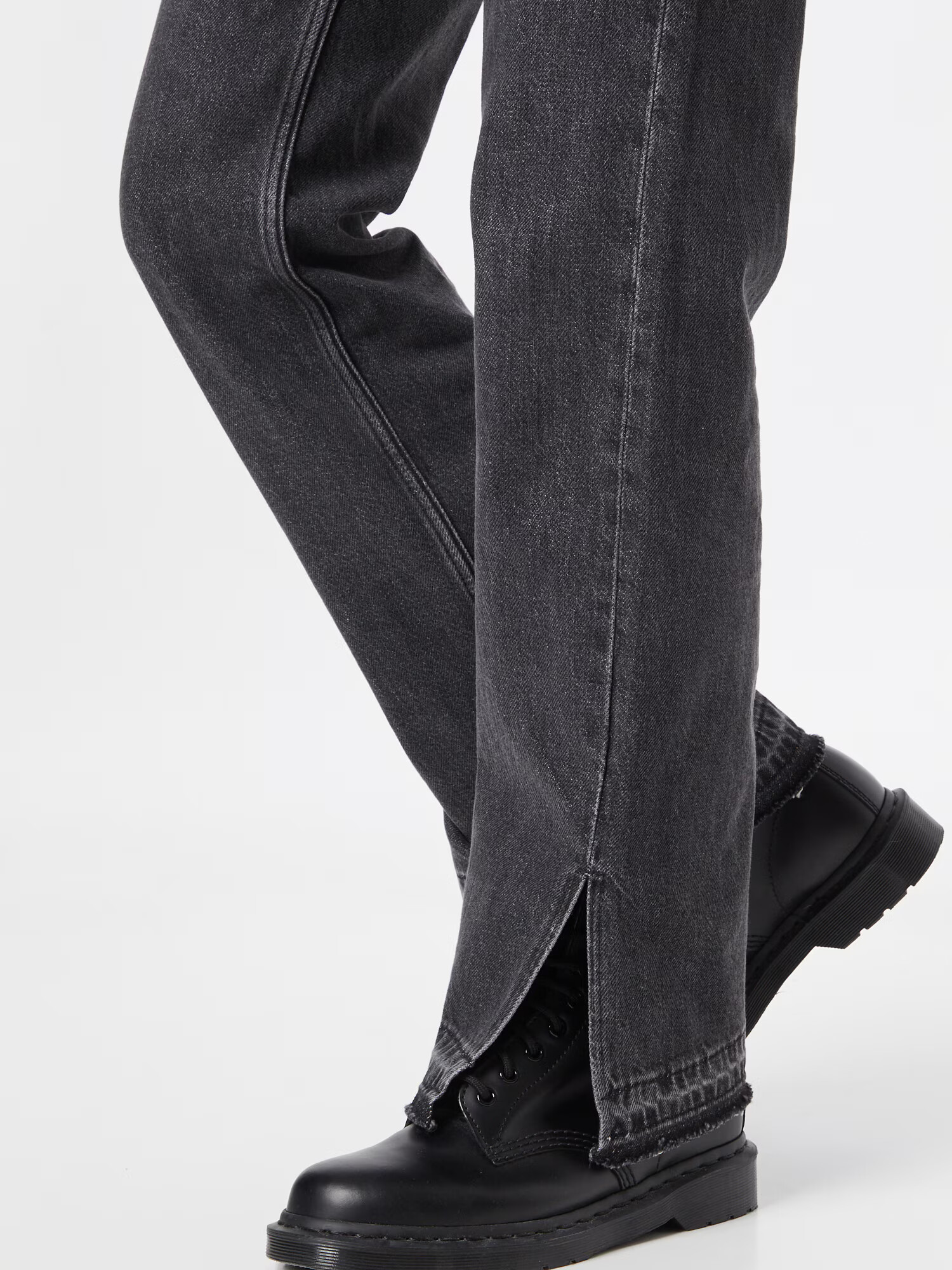 WEEKDAY Jeans gri denim - Pled.ro