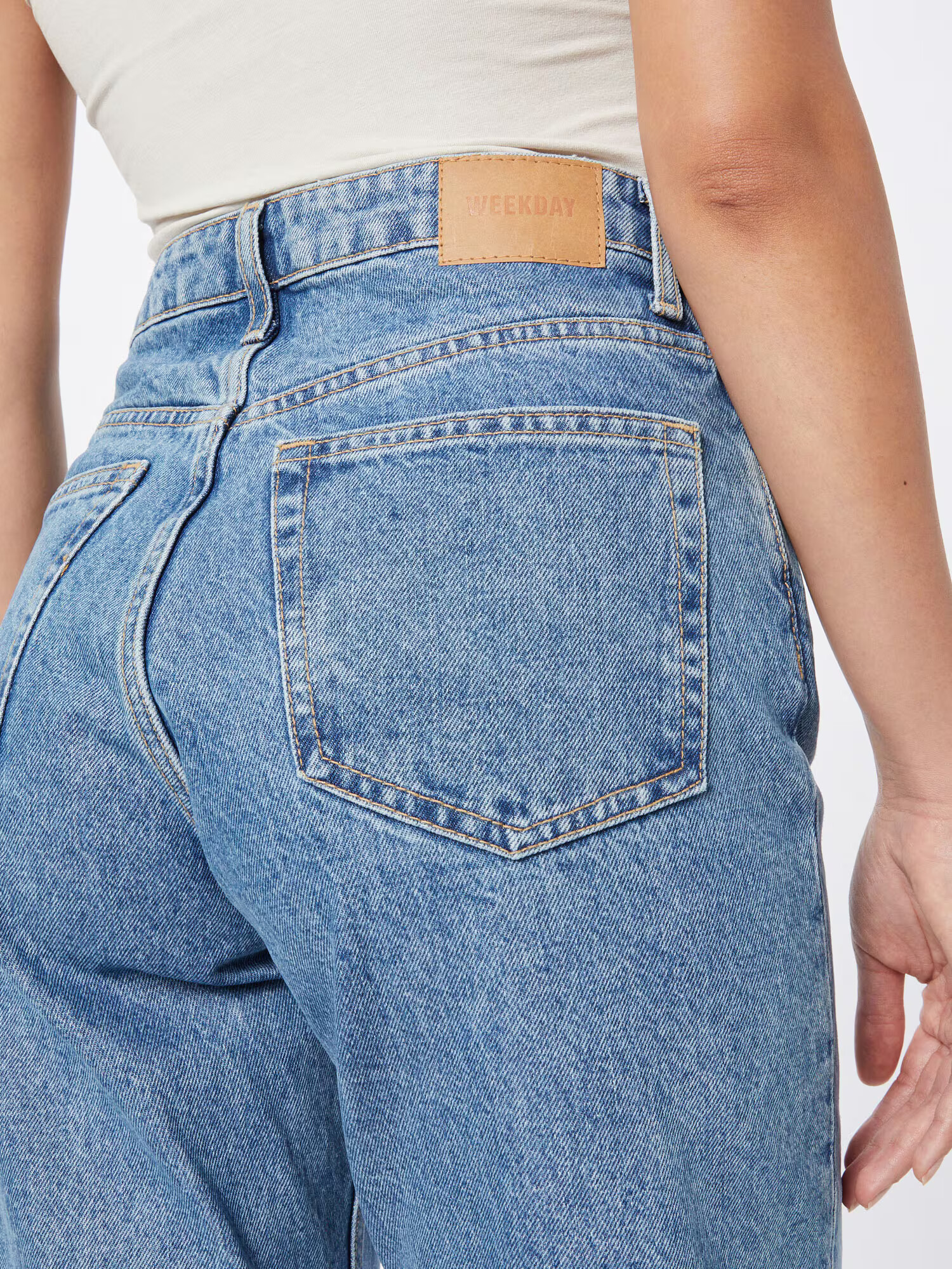 WEEKDAY Jeans 'Lash' albastru denim - Pled.ro