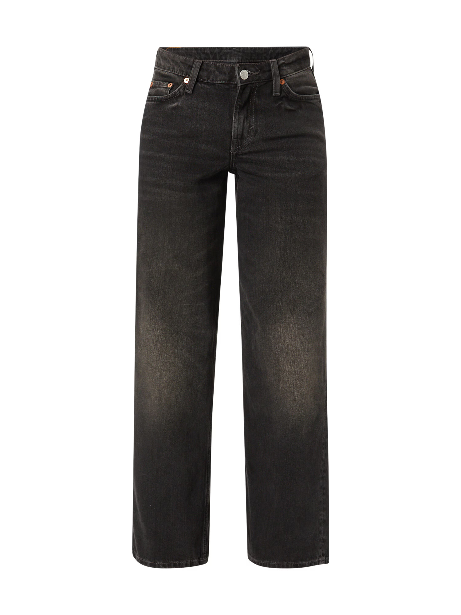 WEEKDAY Jeans negru - Pled.ro