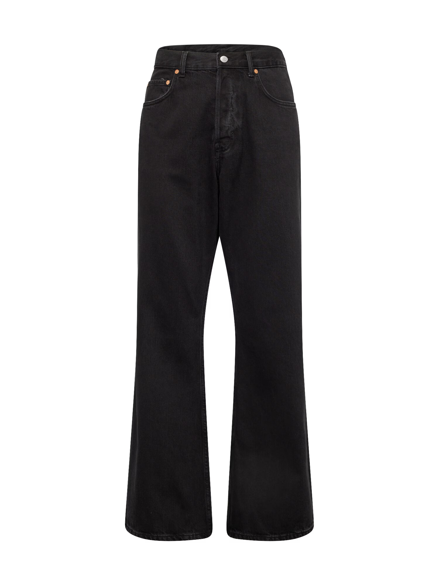 WEEKDAY Jeans negru - Pled.ro