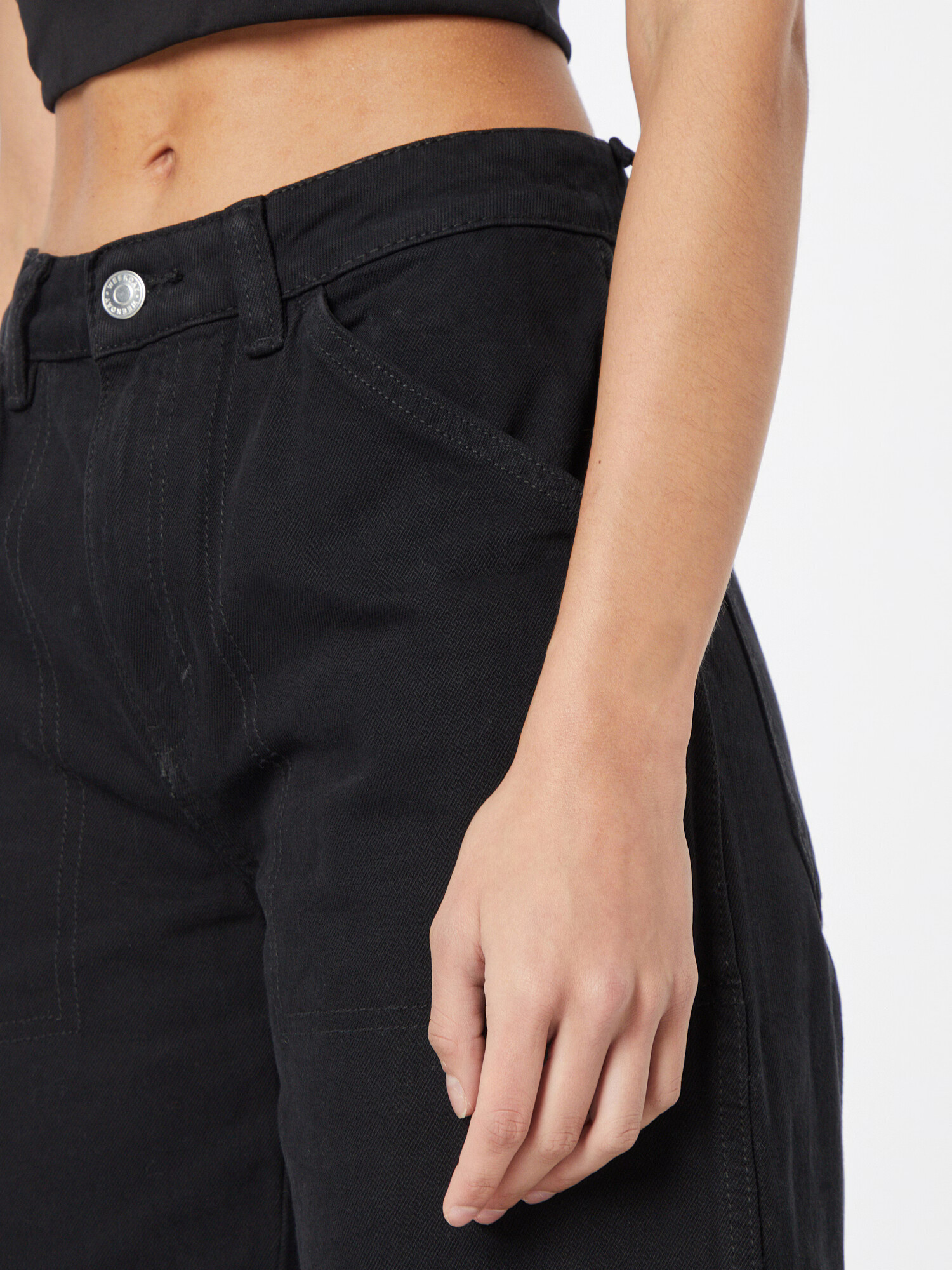 WEEKDAY Jeans 'Onyx' negru - Pled.ro