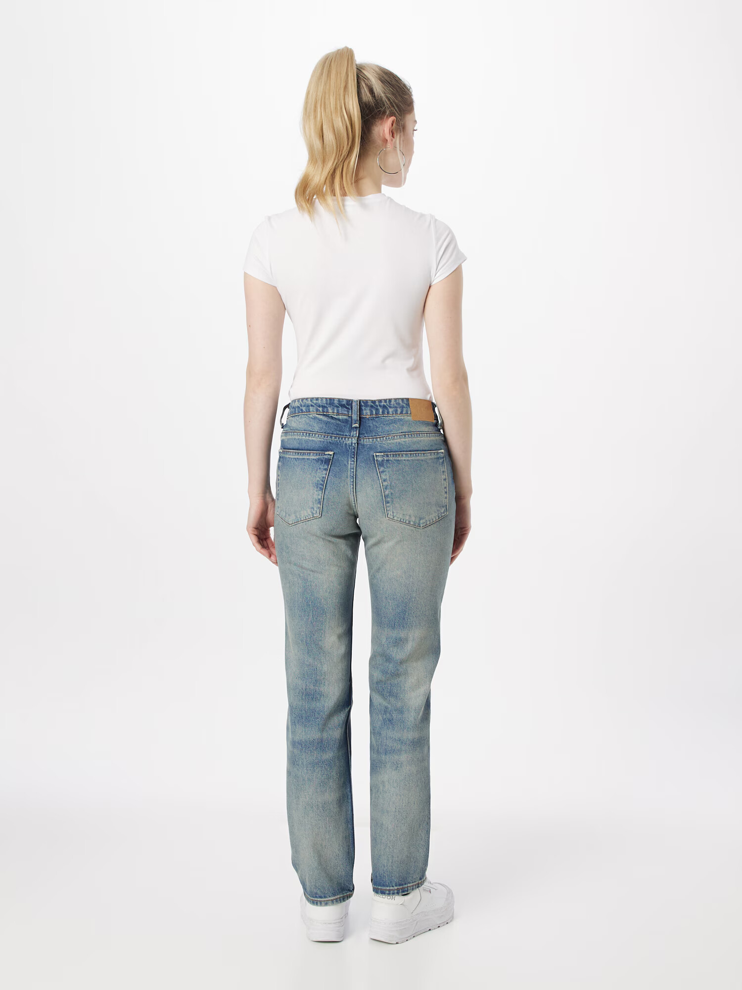 WEEKDAY Jeans 'Pin' albastru - Pled.ro