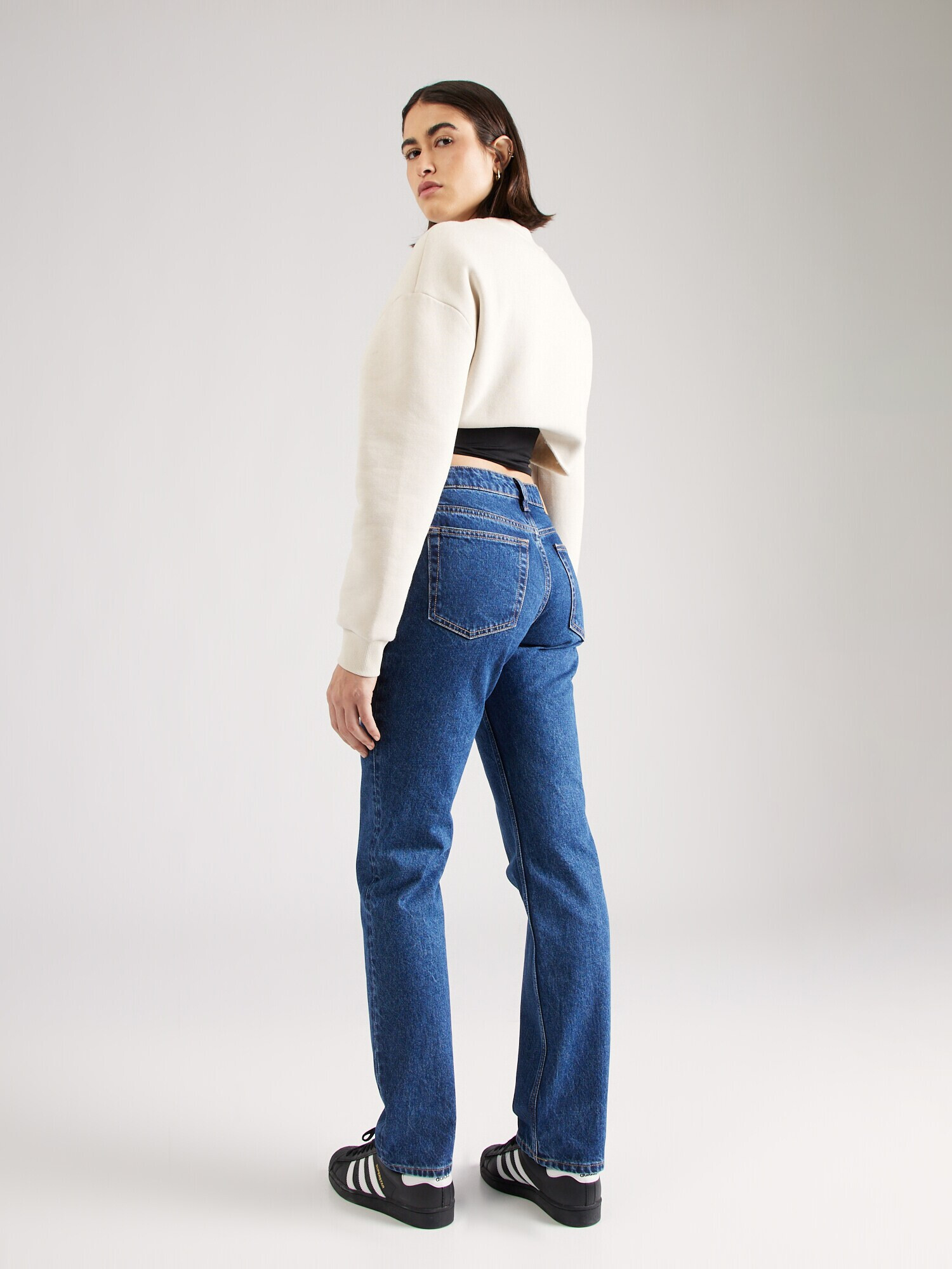 WEEKDAY Jeans 'Pin' albastru - Pled.ro