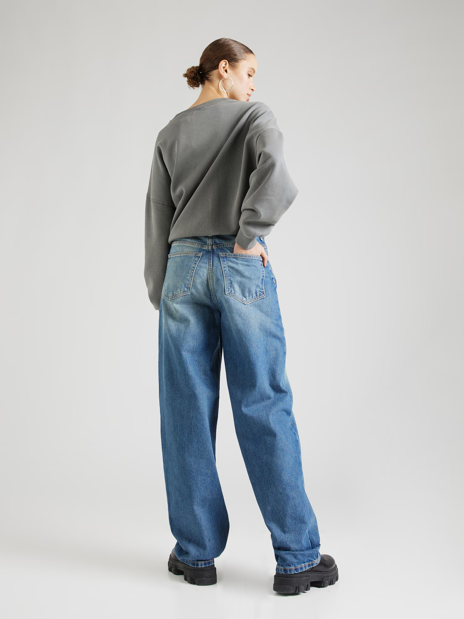 WEEKDAY Jeans 'Rail' albastru denim - Pled.ro